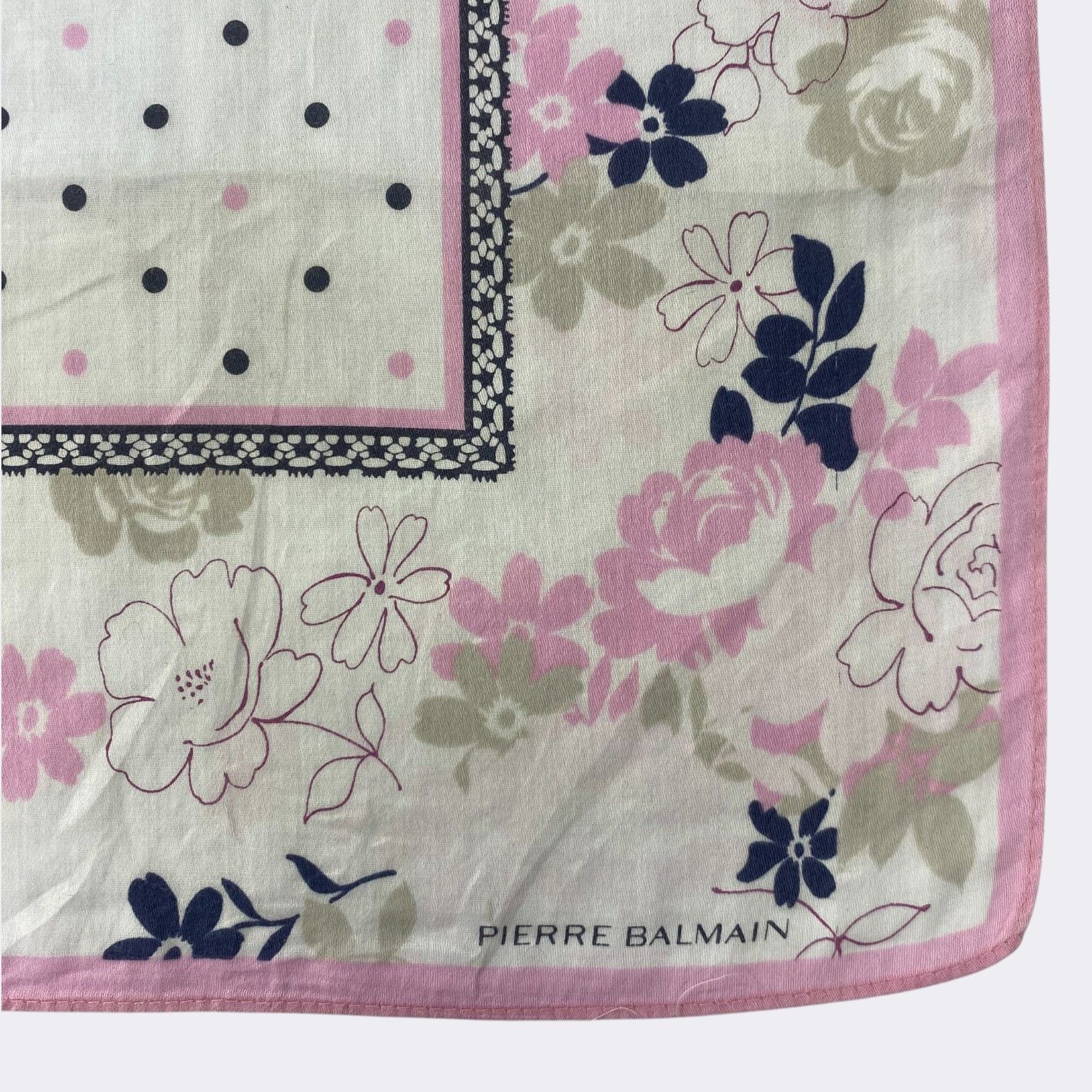 Pierre Balmain Vintage Pierre Balmain Handkerchief Bandana H194R Size ONE SIZE - 4 Thumbnail