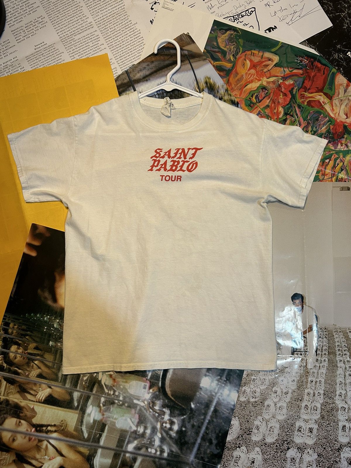 Band Tees Yeezy Ye Saint Pablo Life of Pablo 2016 Tour Merch Size US M / EU 48-50 / 2 - 2 Thumbnail