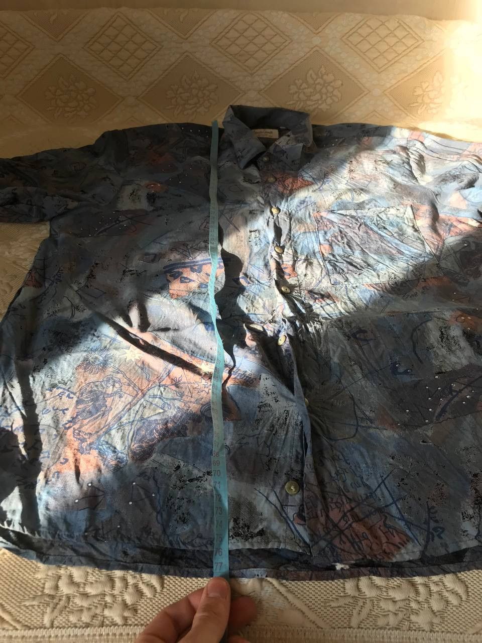 Other 🔥 Renato Cavalli Vintage Dior Styled Crazy Shirt Hawaiian Size US XL / EU 56 / 4 - 9 Thumbnail