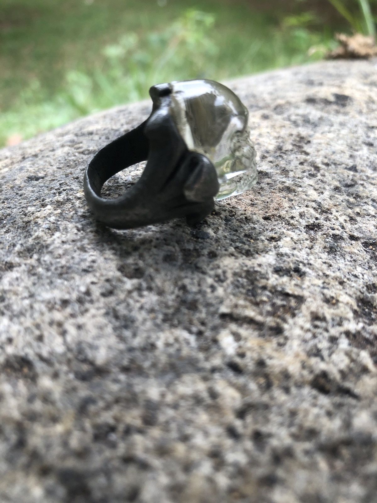 Vintage vintage x alchemy england skull ring Size 42 - 3 Thumbnail