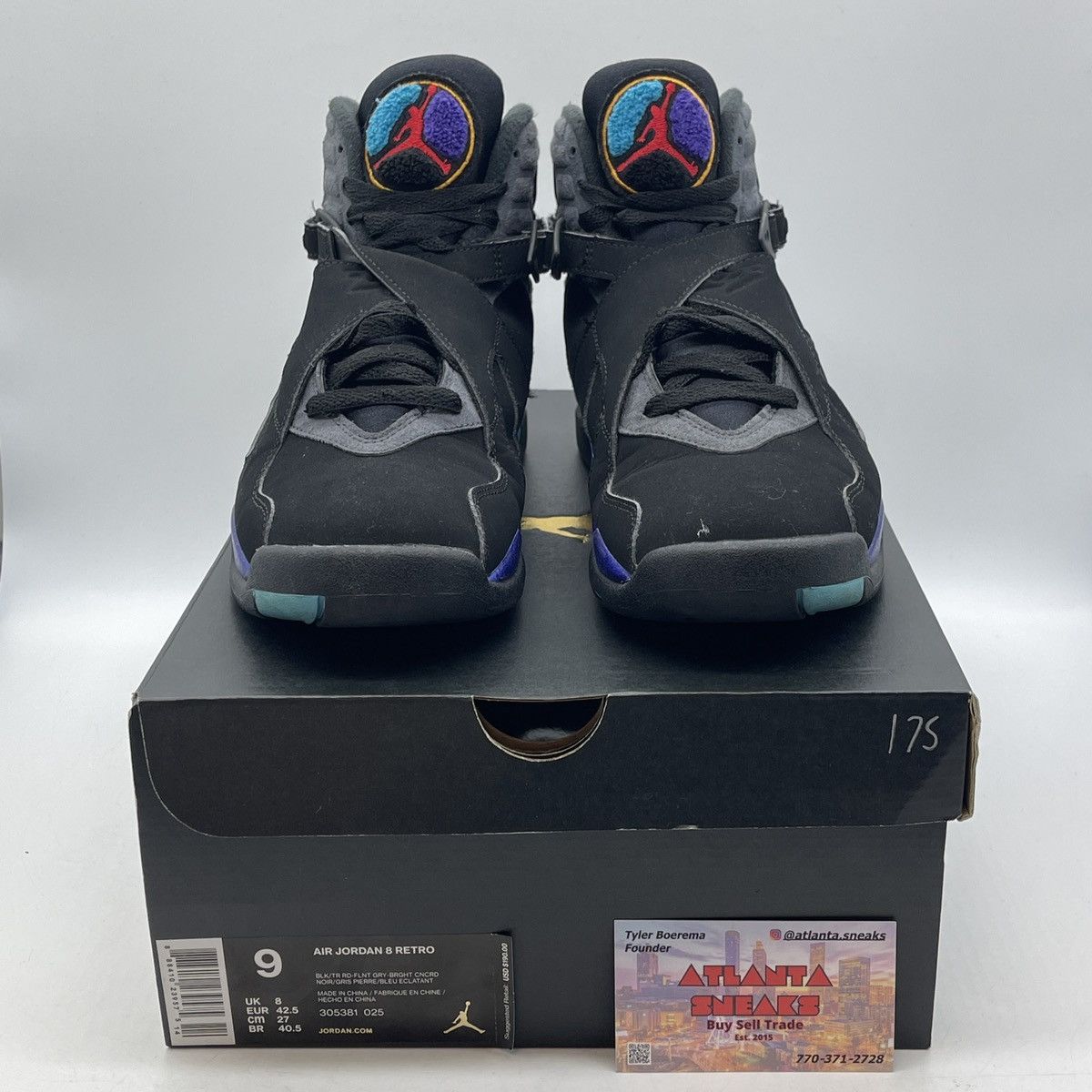 Jordan Brand Air Jordan 8 aqua Size US 9 / EU 42 - 2 Thumbnail