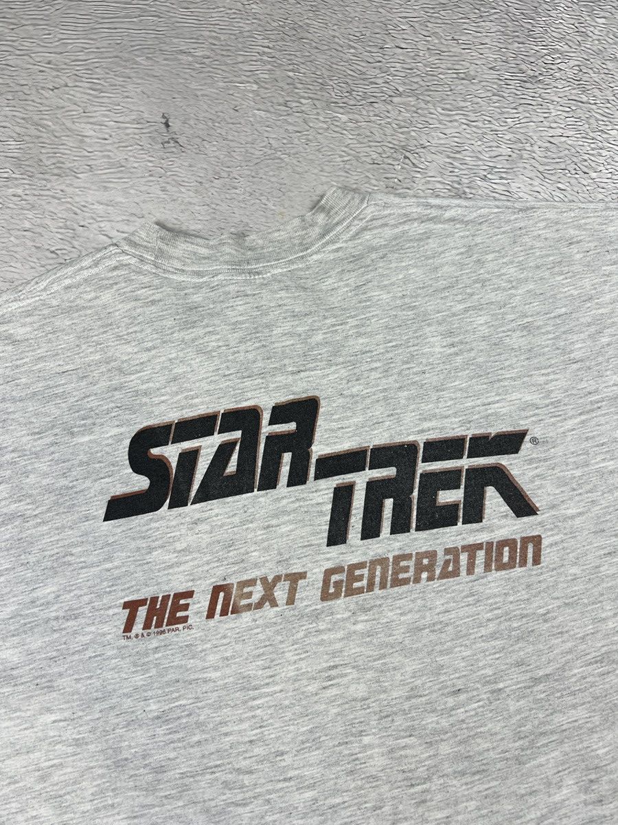 Vintage Vintage 1996 Star Trek Starfleet Academy SF Promo T-Shirt Size US XL / EU 56 / 4 - 4 Thumbnail