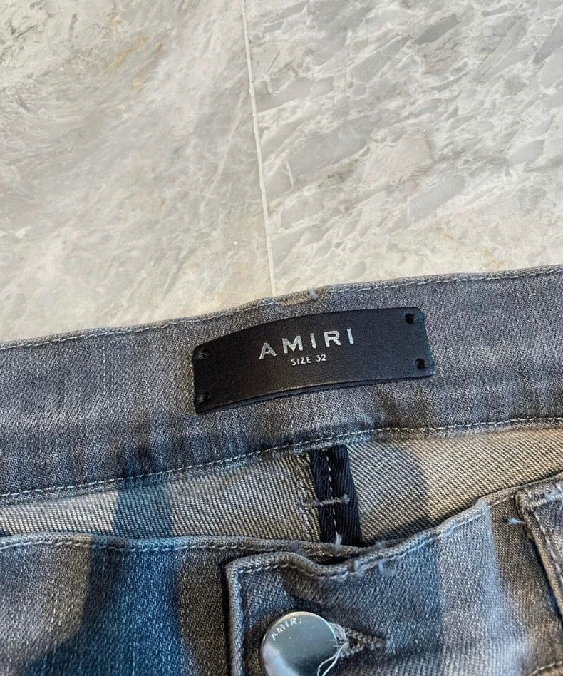 Amiri Amiri paisley patchwork denim pants Size US 32 / EU 48 - 3 Thumbnail