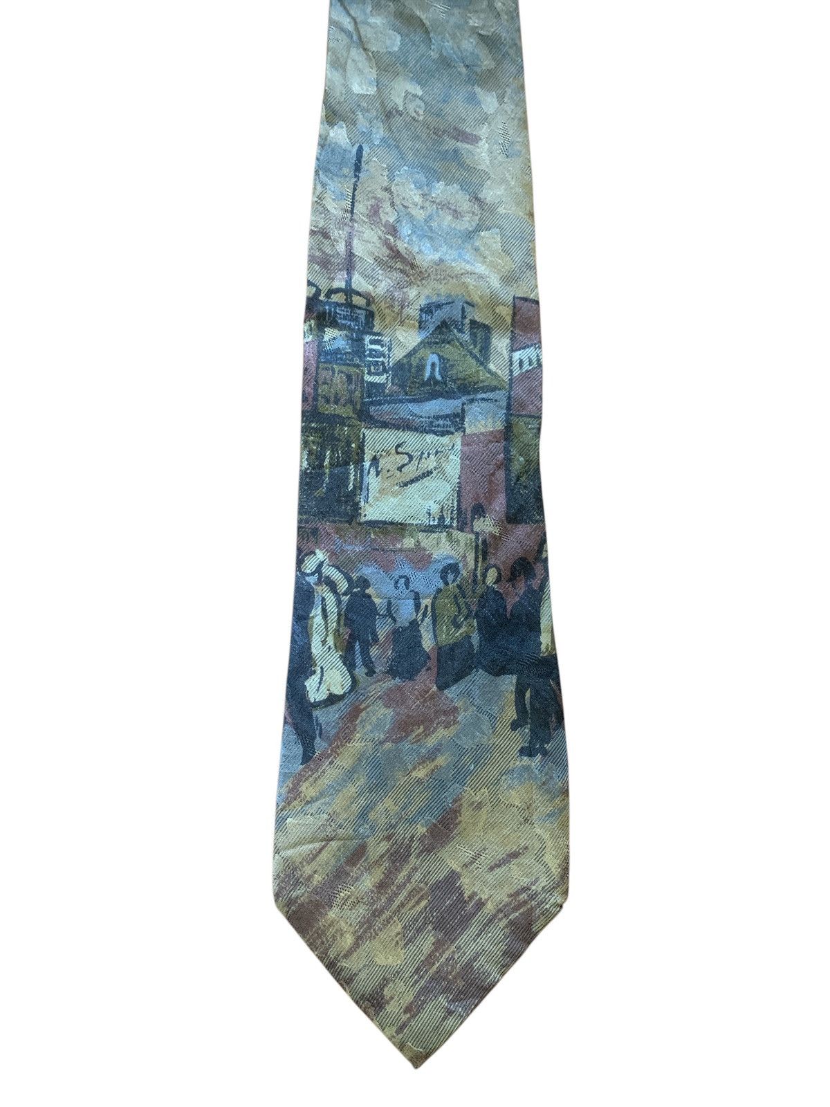 Designer × Vintage Rare Design Vintage Caumont Ties Size ONE SIZE - 4 Thumbnail