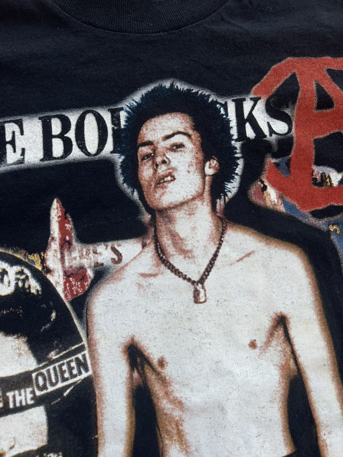Band Tees × Vintage Rare Vintage T-Shirt Sex Pistols Sid Vicious 1957-1979 Shirt Size US XL / EU 56 / 4 - 9 Thumbnail