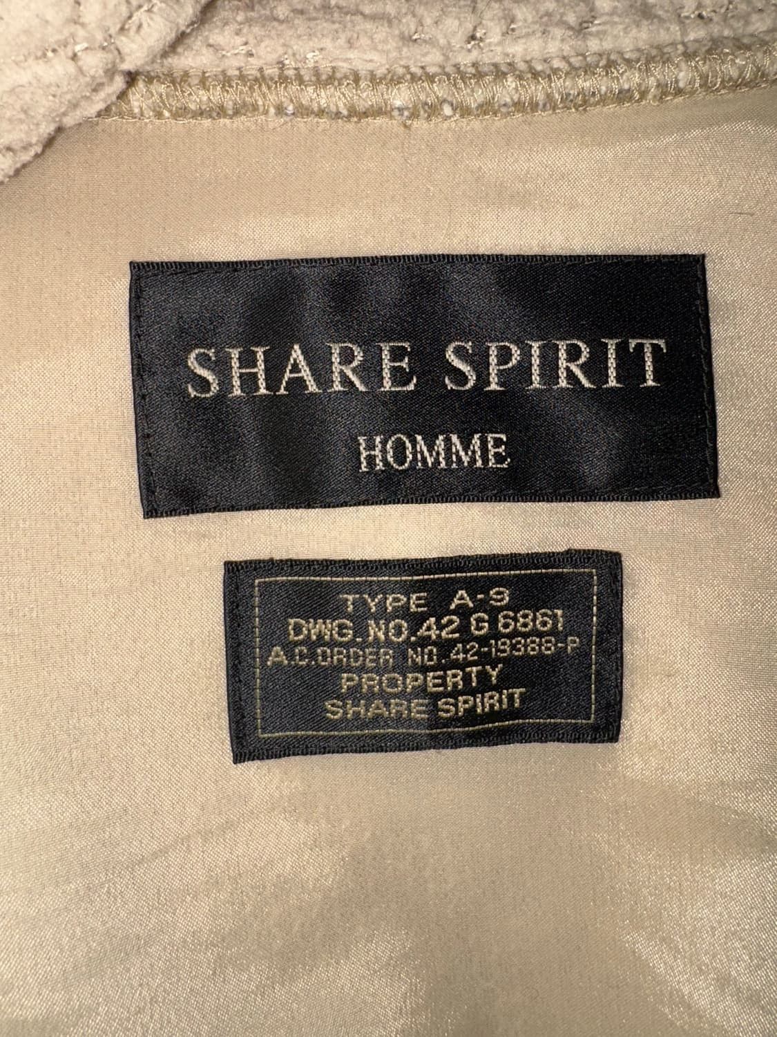 Share Spirit Homme [S] 00's SHARE SPIRIT HOMME A-9 Jacket Size US S / EU 44-46 / 1 - 3 Thumbnail