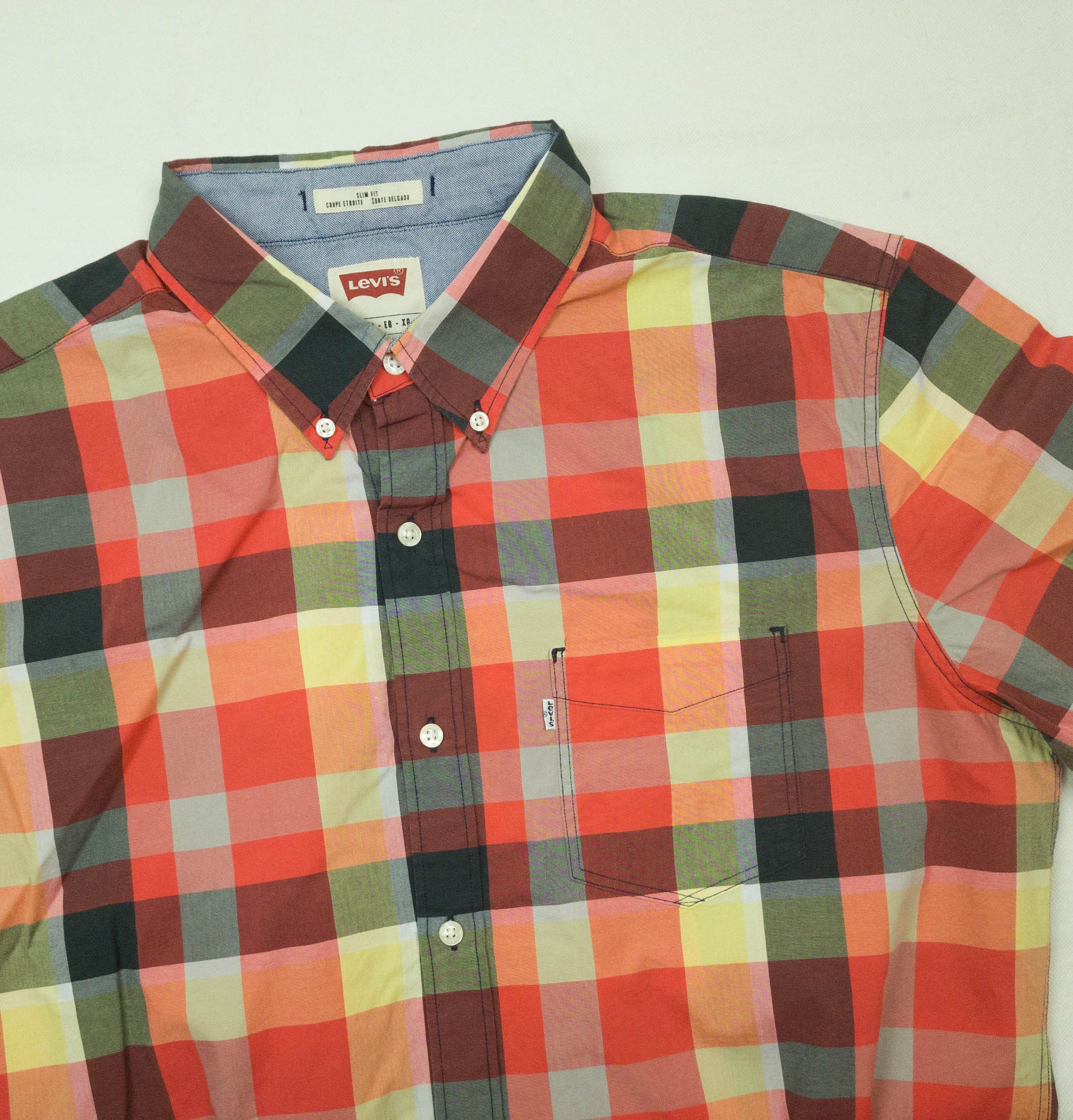 Levi's - MENS Levi's SHIRT SHORT SLEEVE COTTON SIZE XL Size US XL / EU 56 / 4 - 4 Thumbnail