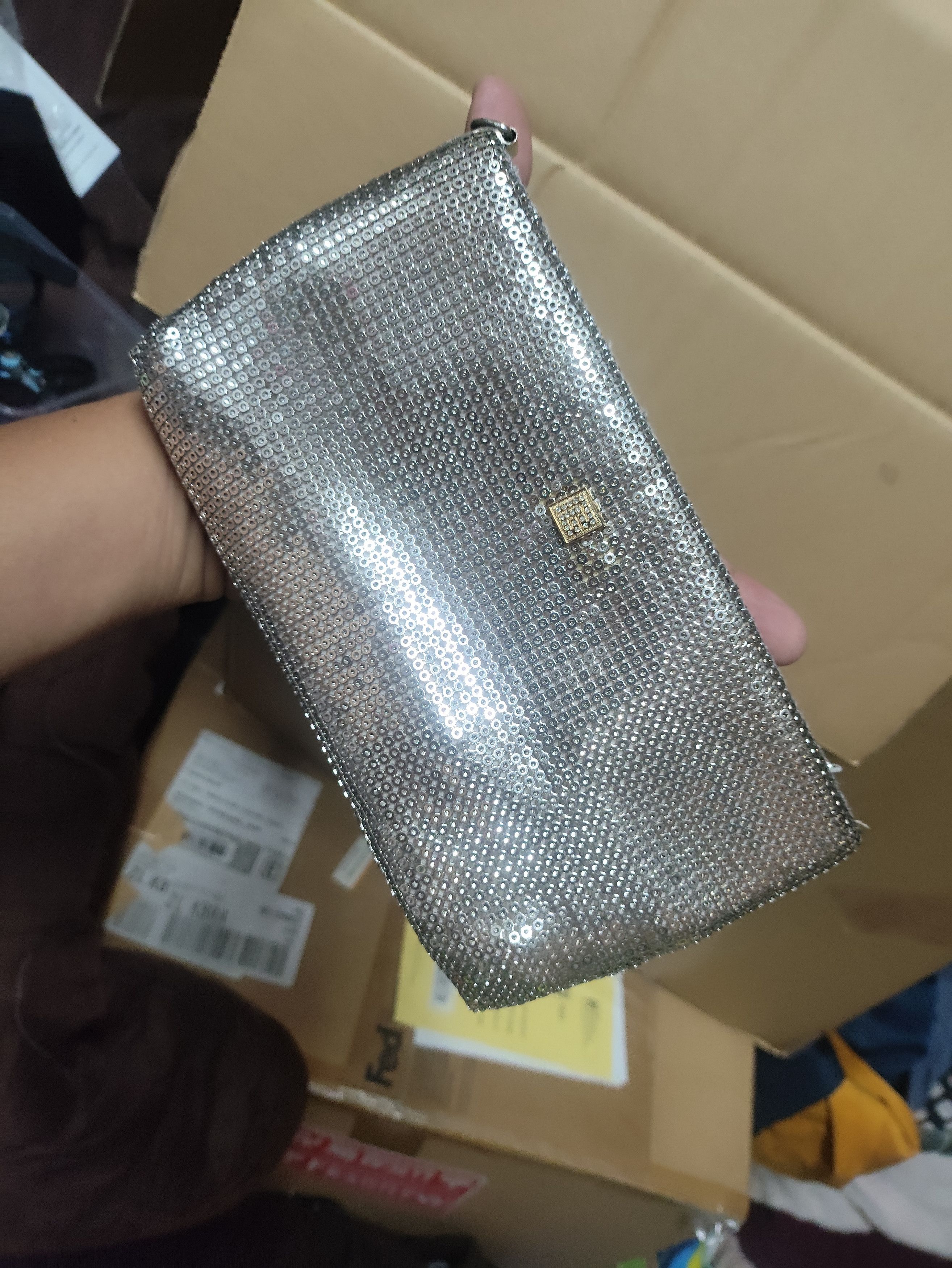 Pierre Balmain Pierre Balmain Clutch "Dinner Wallet" Bling Bling Fashion Size ONE SIZE - 18 Thumbnail