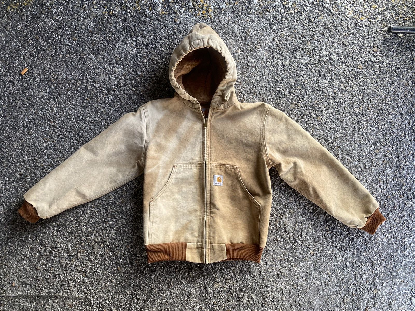 carhartt kids jacket Brown