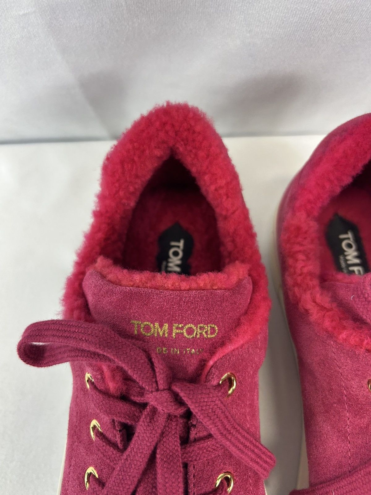Tom Ford Tom Ford Raspberry Velvet Size US 10.5 / IT 40.5 - 5 Thumbnail