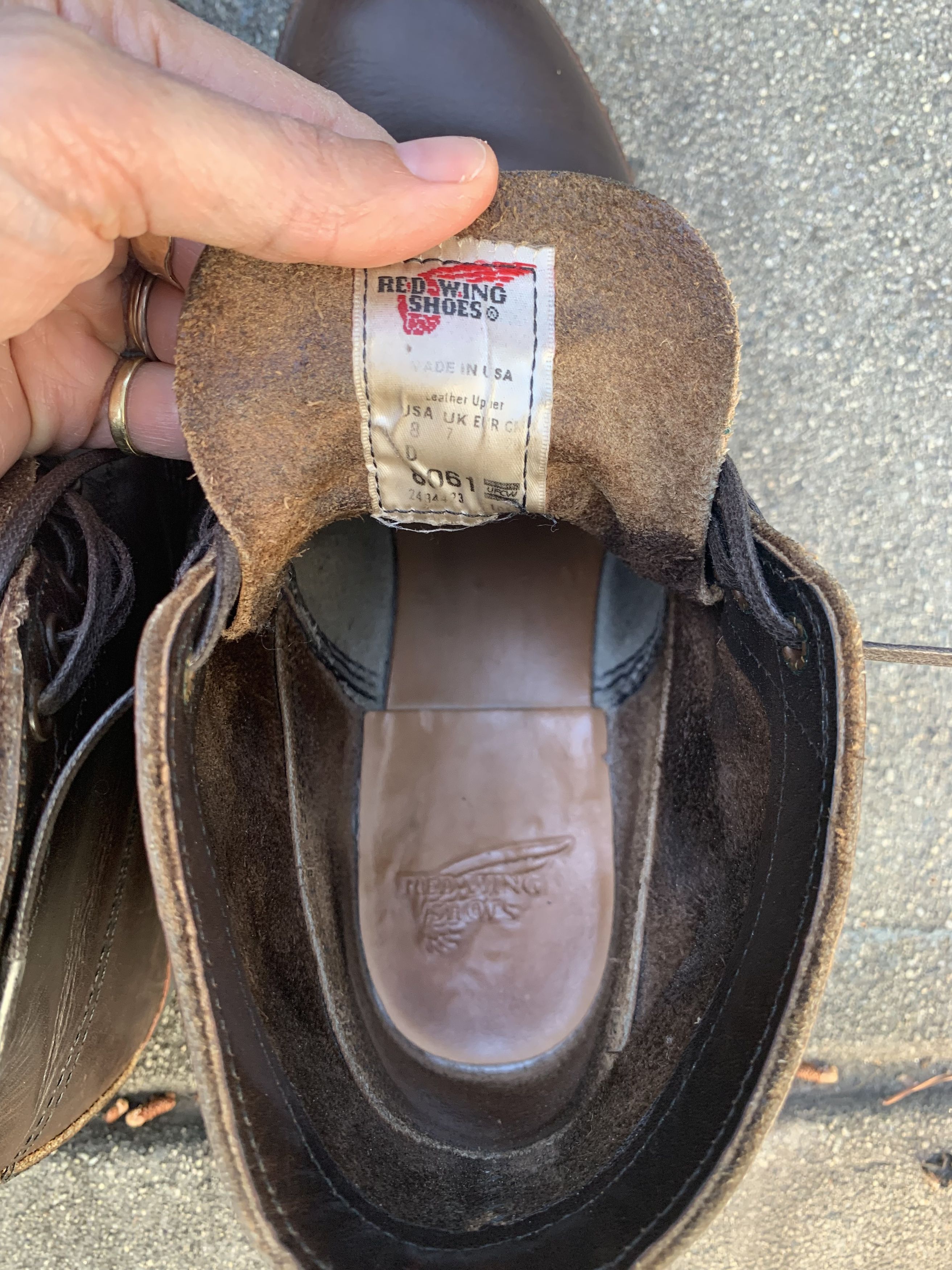Red Wing Redwing Merchant 8061 Ebony Harness Size US 8 / EU 41 - 10 Thumbnail