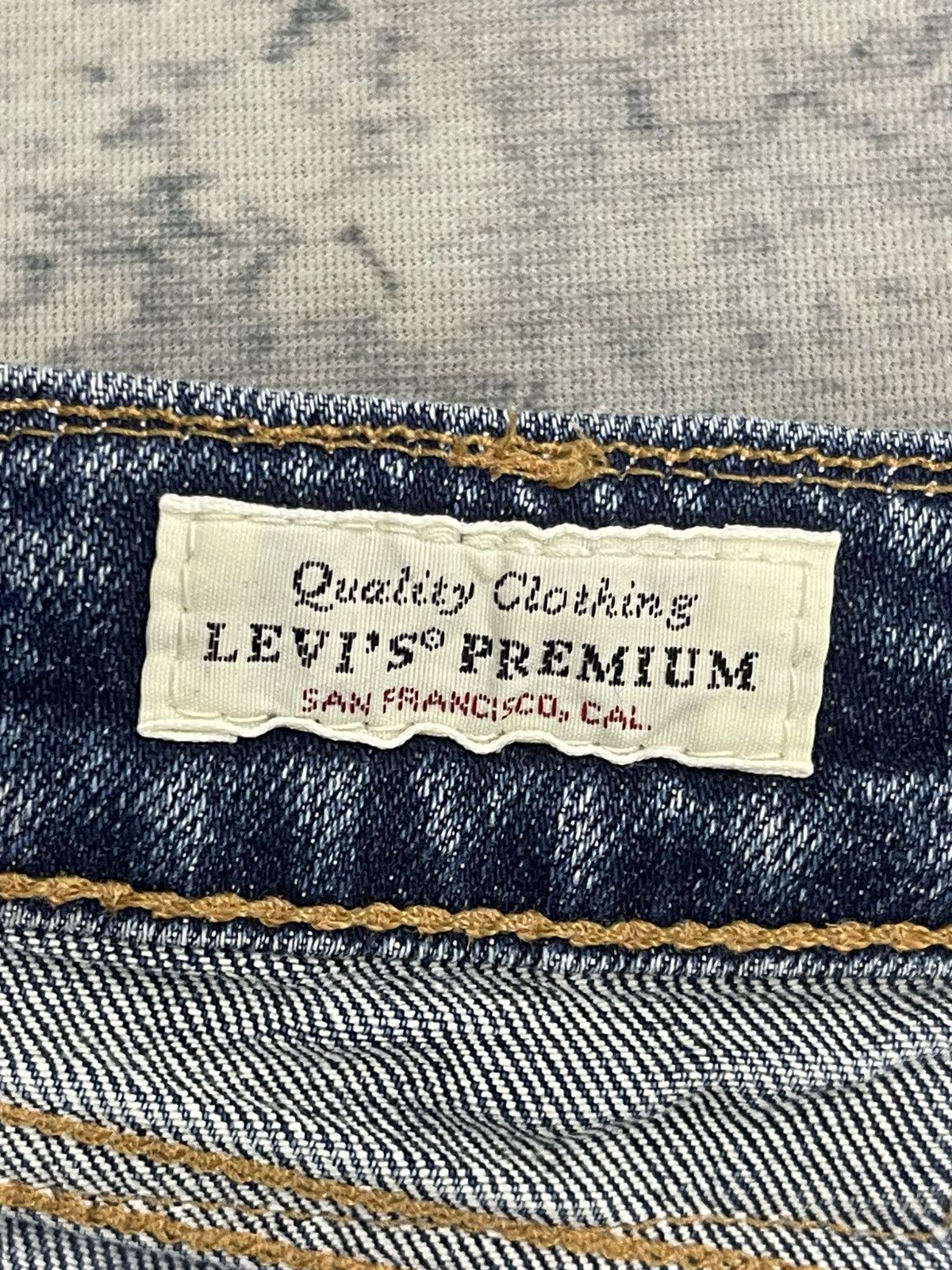 Levi's 90s Levis 505 Big E Distressed Denim Size US 31 - 7 Thumbnail