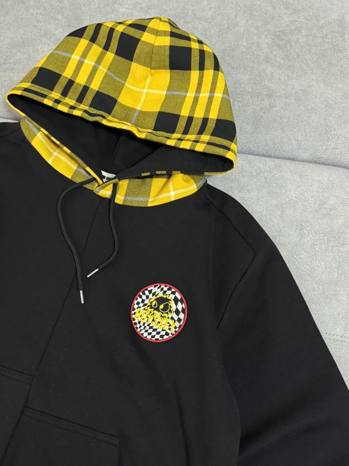 MCQ Rare Alexander McQueen McQ Odyssey 93 Asymmetric Hoodie S Size US S / EU 44-46 / 1 - 12 Thumbnail