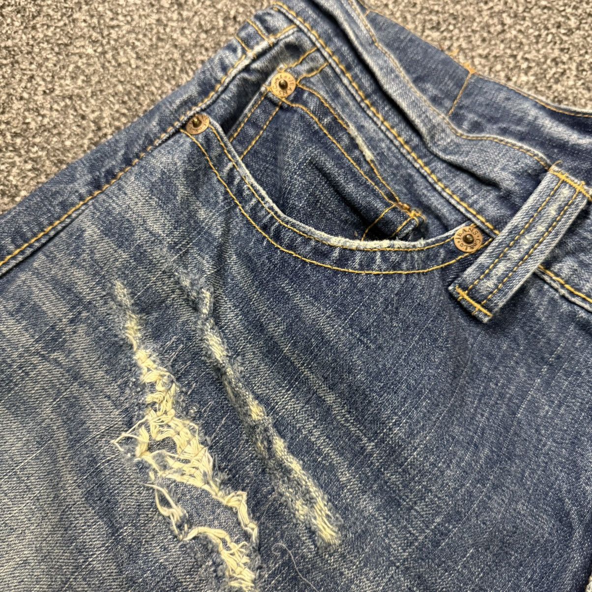 14th Addiction 🔥🇯🇵 Japanese Distressed Archival Co&Lu Denim Size US 33 - 17 Thumbnail
