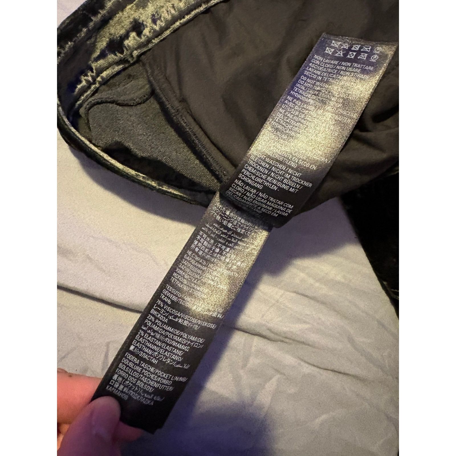 Balenciaga Balenciaga Velour Pants Size Large Adjustable Size US 32 / EU 48 - 4 Thumbnail
