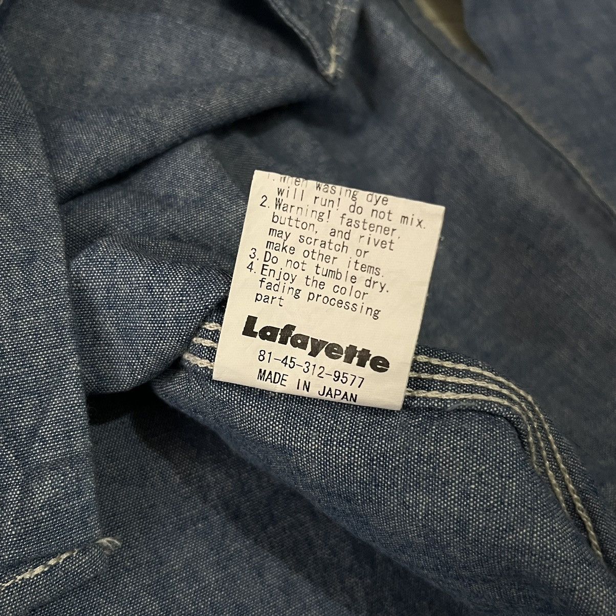 Lafayette 148 Lafayette Union Made classic chambray shirt 🔵 Size US L / EU 52-54 / 3 - 7 Thumbnail