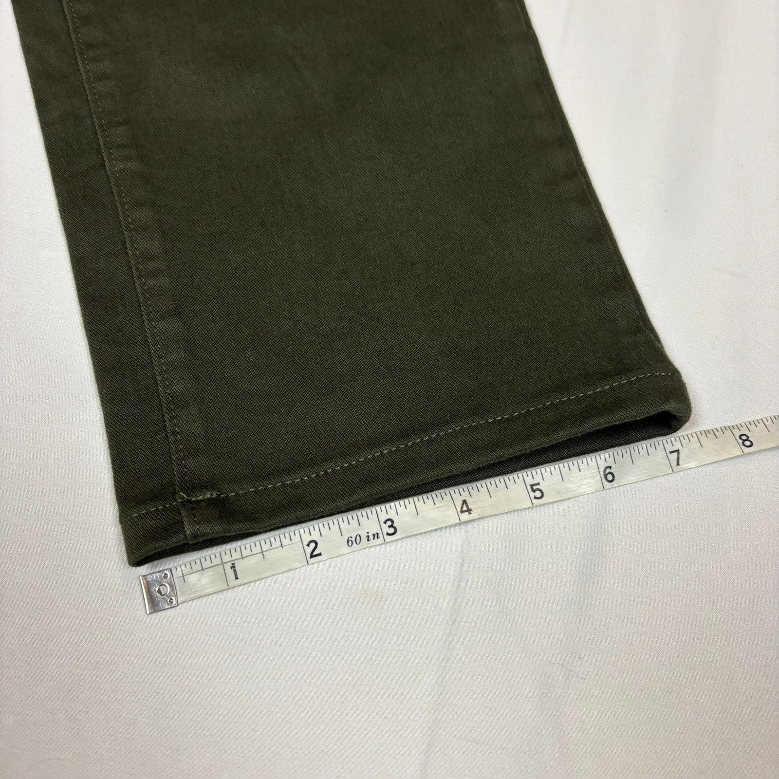 Todd Snyder Todd Snyder Slim 5-Pocket Chino Green Men's 33x27.5 Size US 33 - 10 Thumbnail