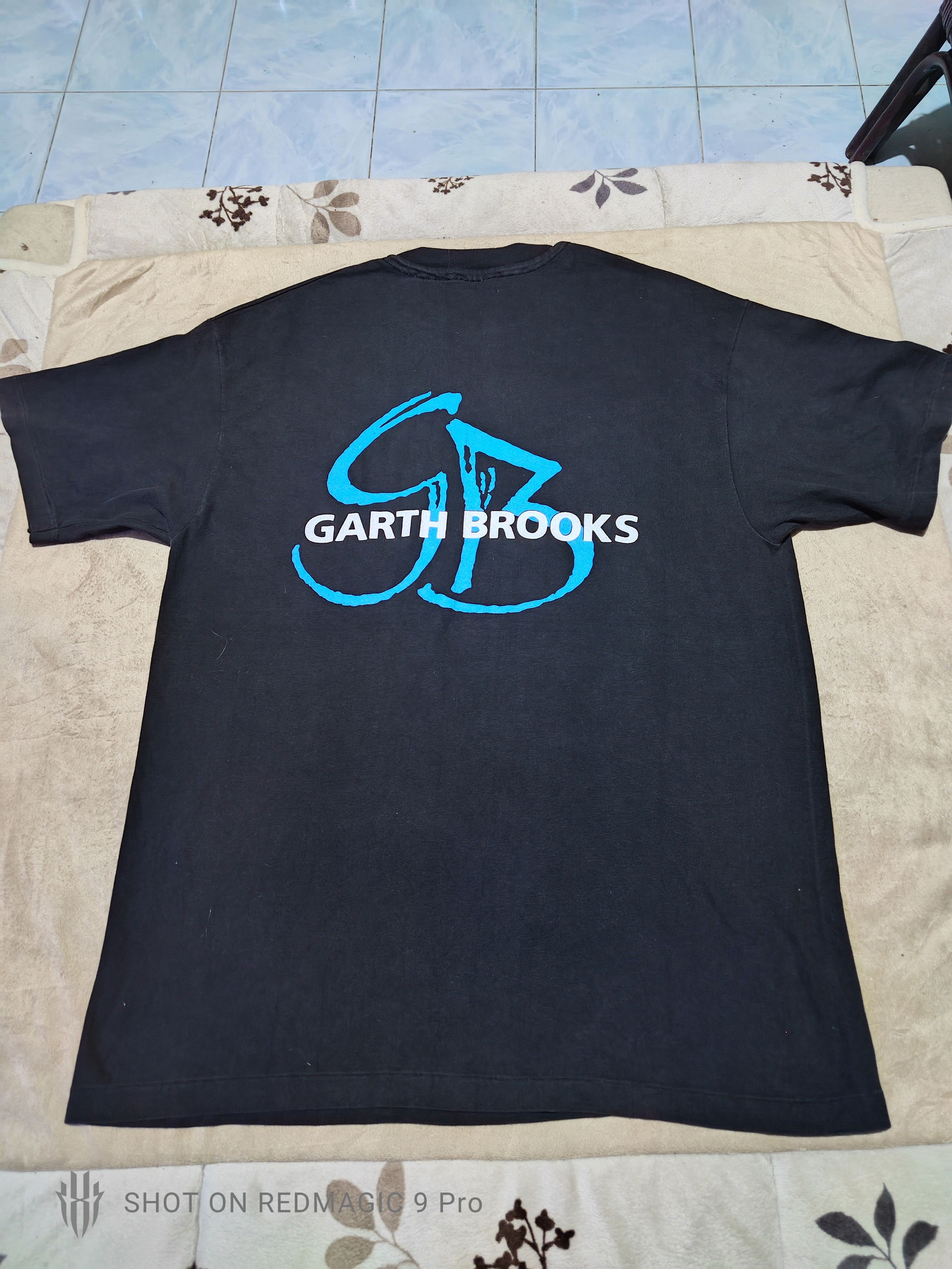 Vintage VINTAGE GARTH BROOKS 1992 Size US L / EU 52-54 / 3 - 2 Thumbnail