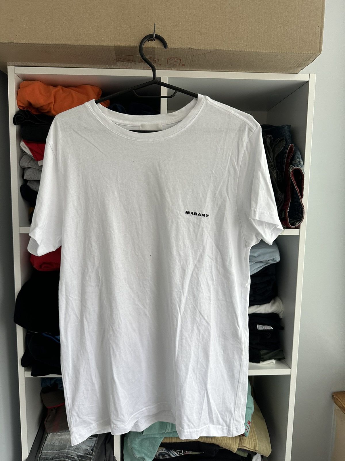 Isabel Marant 🔥ISABEL MARANT EMBROIDERED LOGO T-SHIRT🔥 Size US S / EU 44-46 / 1 - 1 Thumbnail