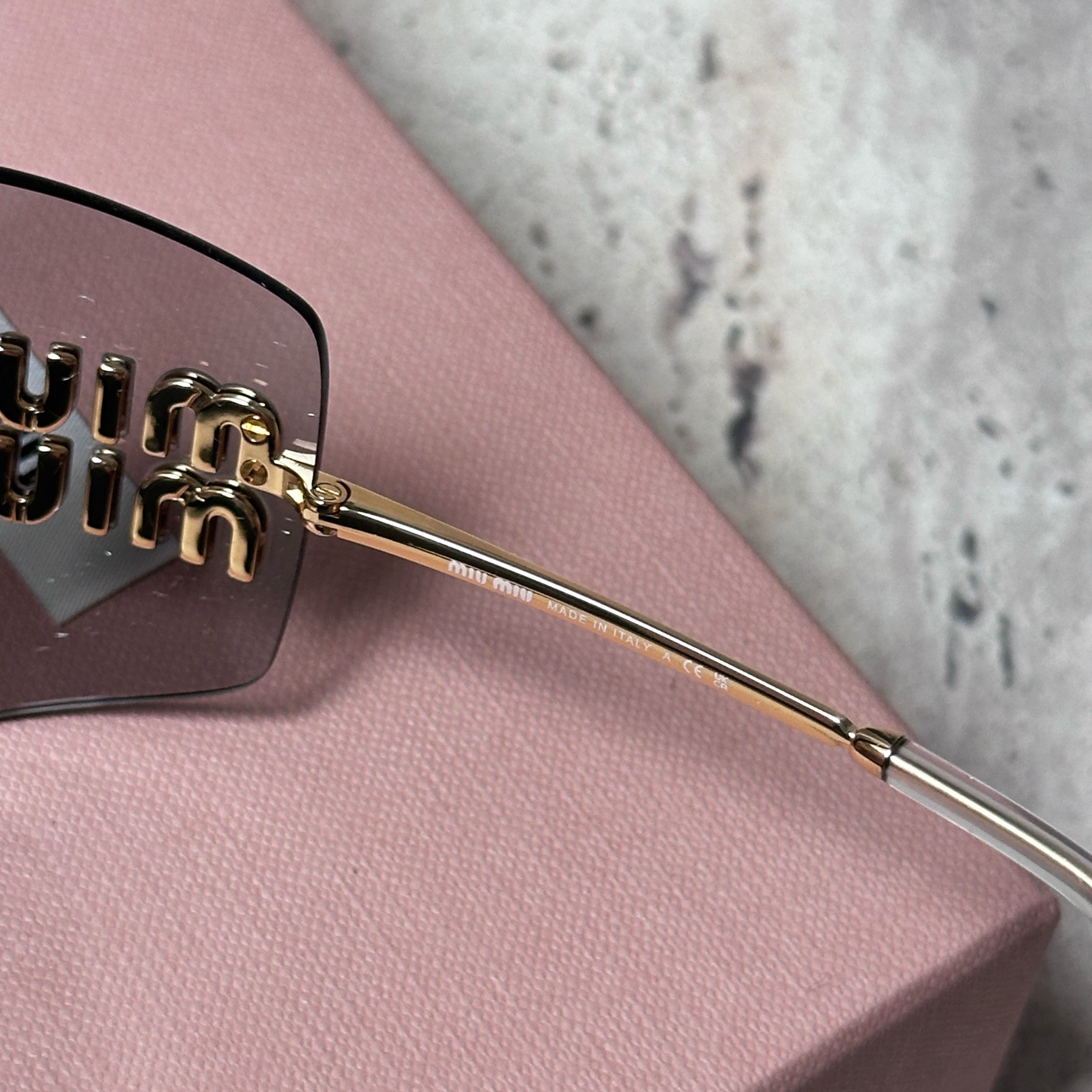 Miu Miu MIU MIU 0MU 54YS SUNGLASSES Size ONE SIZE - 4 Thumbnail