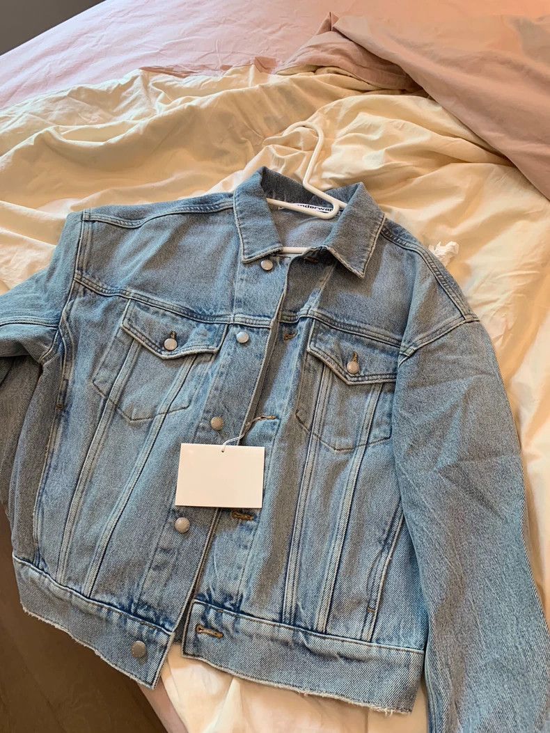 Alexander Wang Alexander Wang Denim Jacket Loose Fit- Size XS / US 0-2 / IT 36-38 - 1 Thumbnail