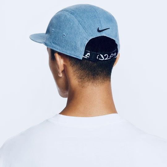 Nike Nike USA FlyNike Dri-FIT Denim Fz6304 493 Unisex Strapback Size ONE SIZE - 13 Thumbnail