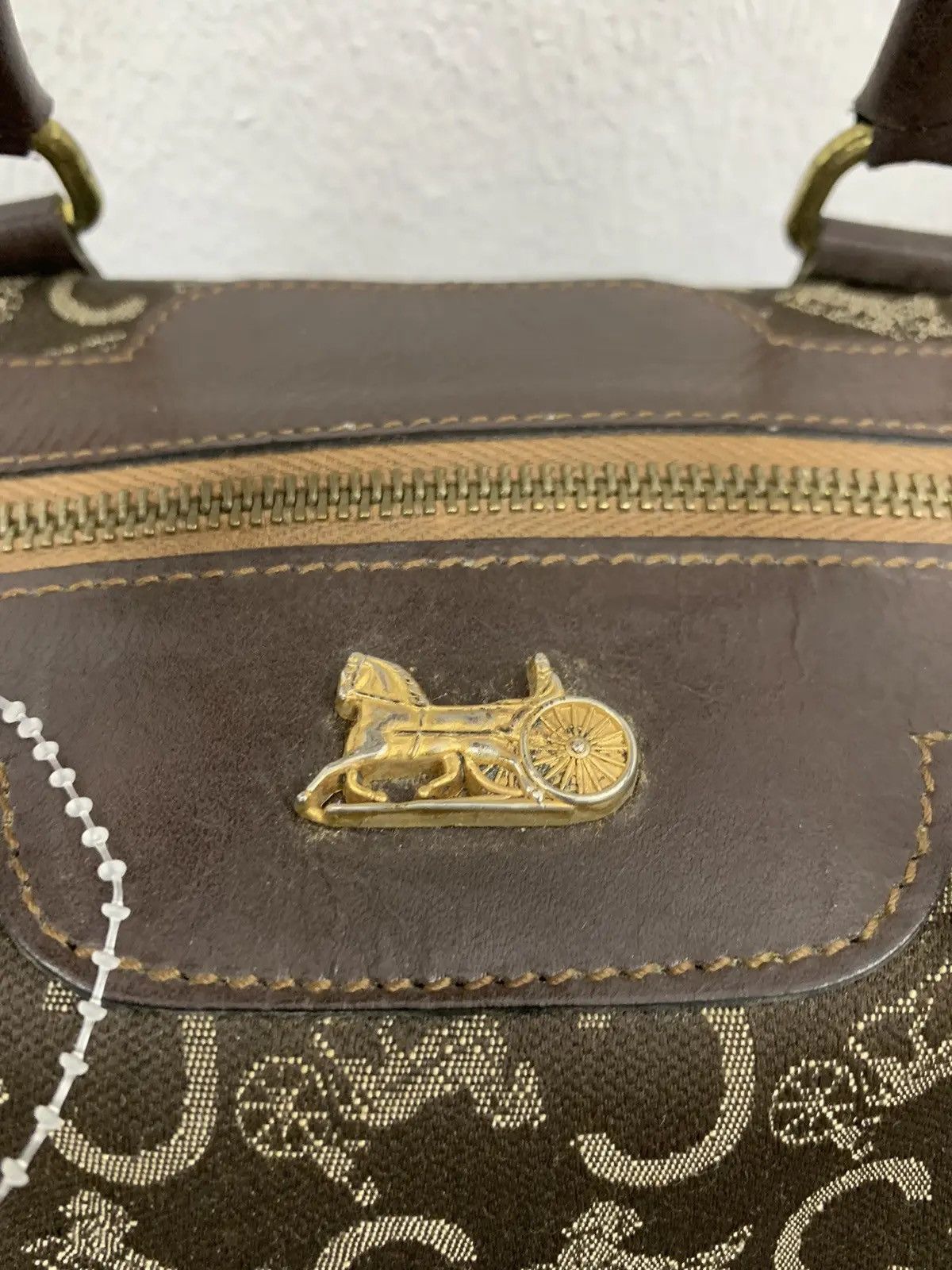 Celine Vintage Celine Monogram Handbag Size ONE SIZE - 2 Thumbnail