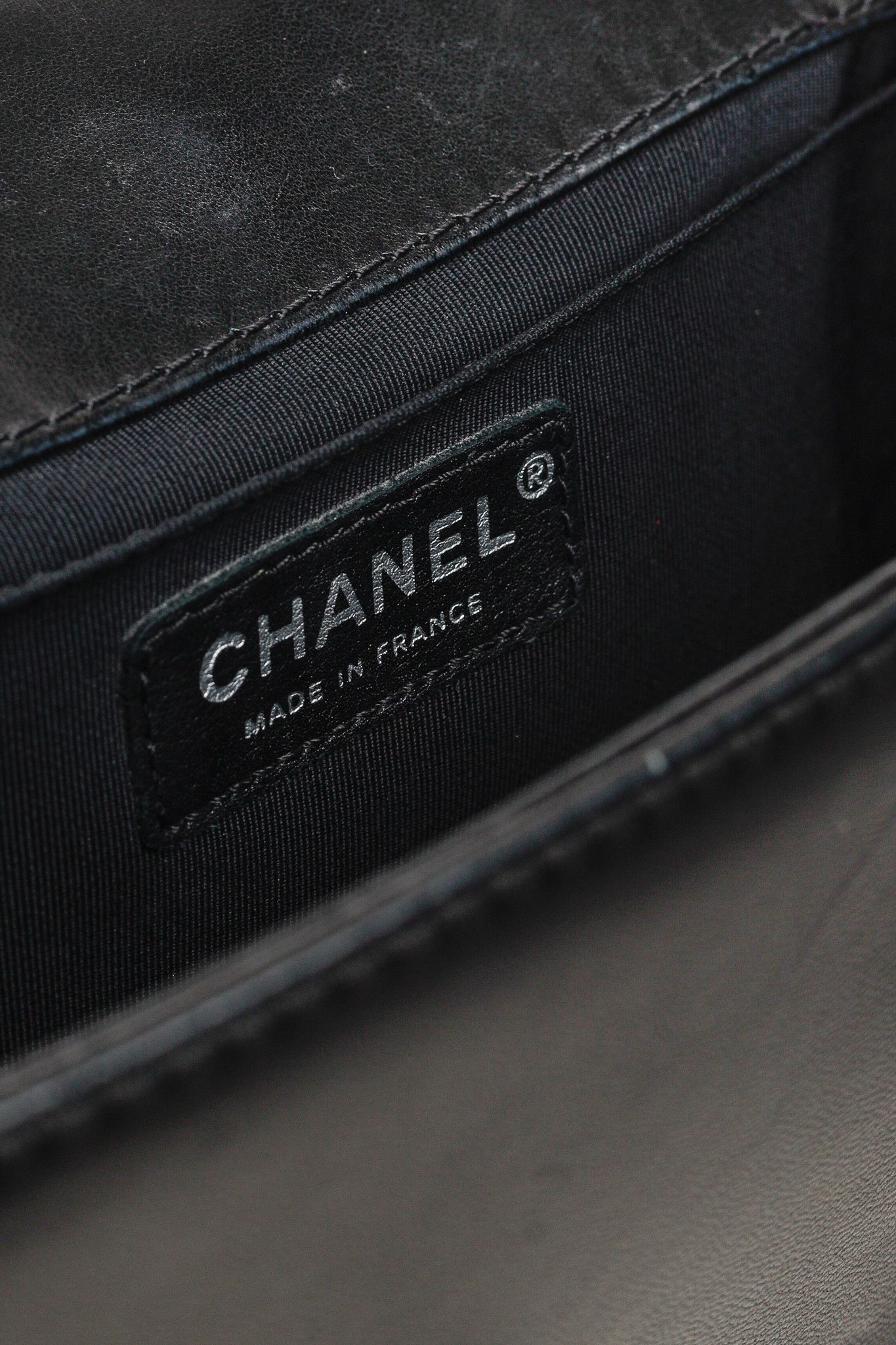 Chanel Chanel Medium Boy Blue Bicolour Quilted Flap Shoulder Bag Size ONE SIZE - 12 Thumbnail