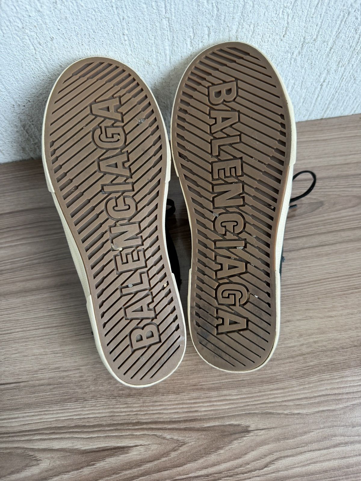 Balenciaga distress paris slip on mules Size US 6.5 / EU 39-40 - 13 Thumbnail