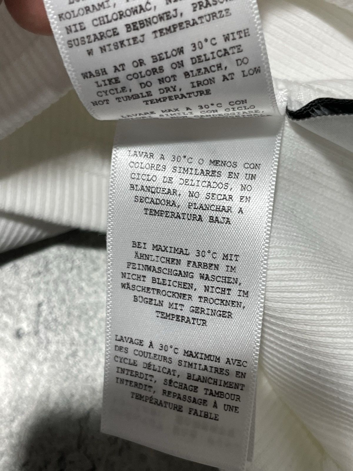 Misbhv misbhv tanktop archive blanc blank Size US XS / EU 42 / 0 - 10 Thumbnail