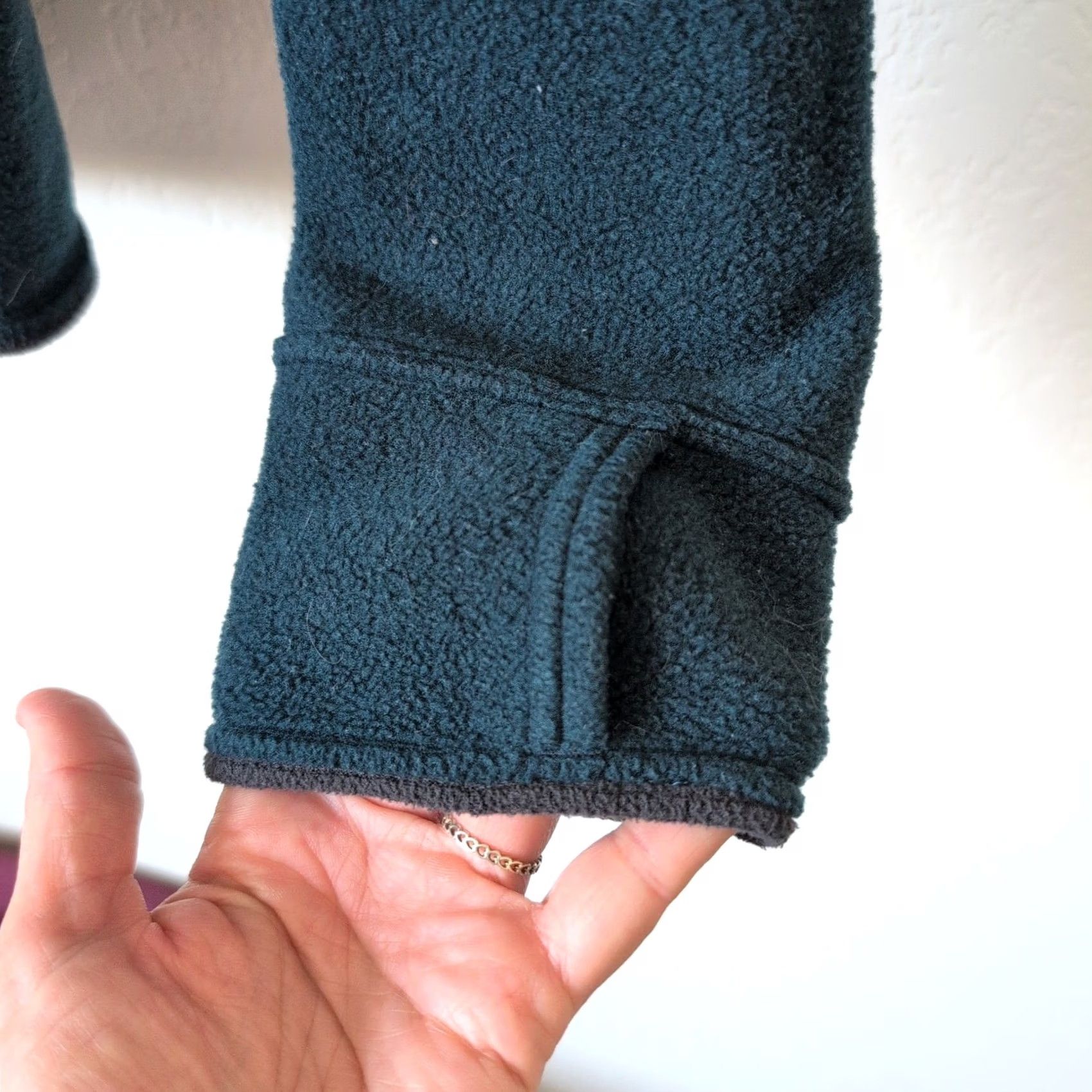 Montbell VINTAGE? Mont Bell Clima Plus Fleece Hoodie Blue Men's M Mid Weight Warm Excellent Size US M / EU 48-50 / 2 - 5 Thumbnail