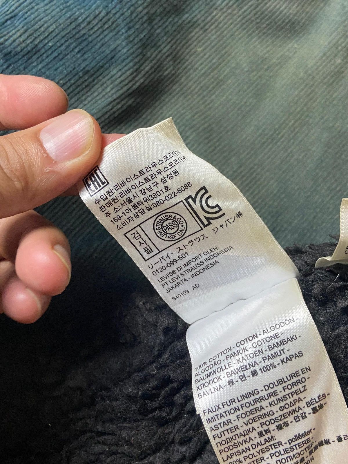 Japanese Brand × Levi's × Vintage Levi’s Line Cotton Outerwear Vest (130) Size US XXS / EU 40 - 11 Thumbnail