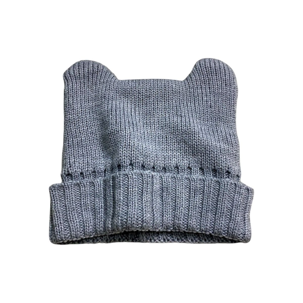 Ne-Net Ne-net Issey Miyake Grey Ear Beanie One Size Size ONE SIZE - 1 Thumbnail