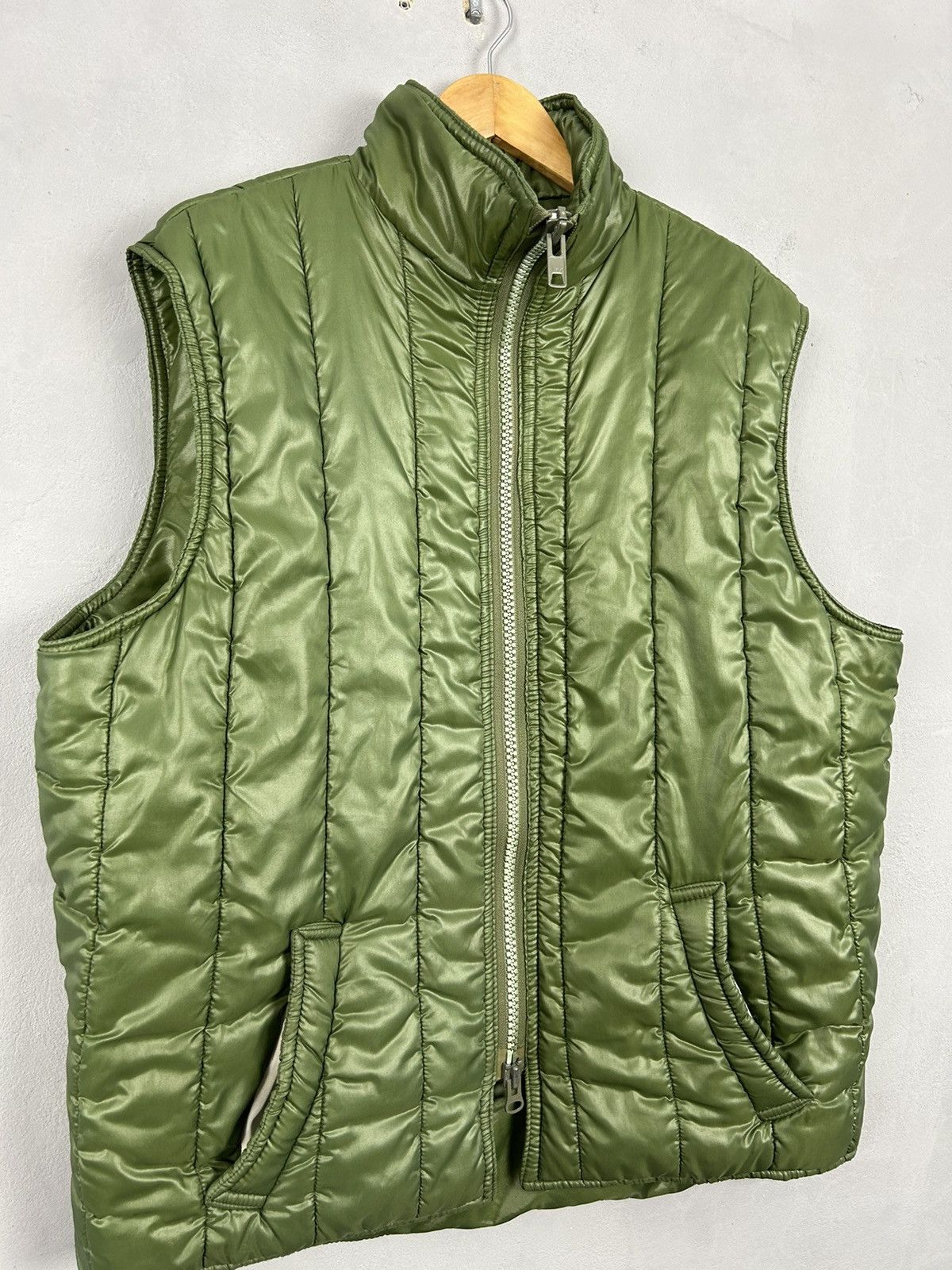 Barbour Barbour 90S Three Crown Quilted Vest Size US XL / EU 56 / 4 - 3 Thumbnail