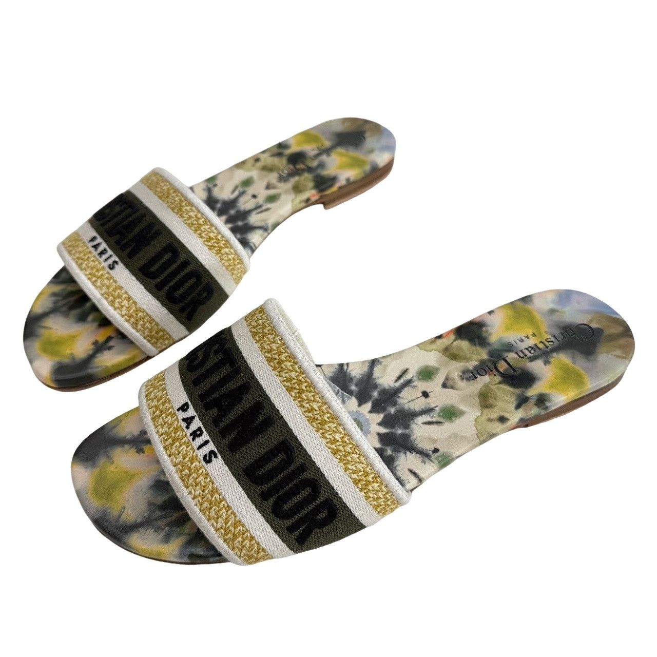 Dior Dior Dway Tie Dye Sandals Size 38 Size US 8 / IT 38 - 1 Thumbnail