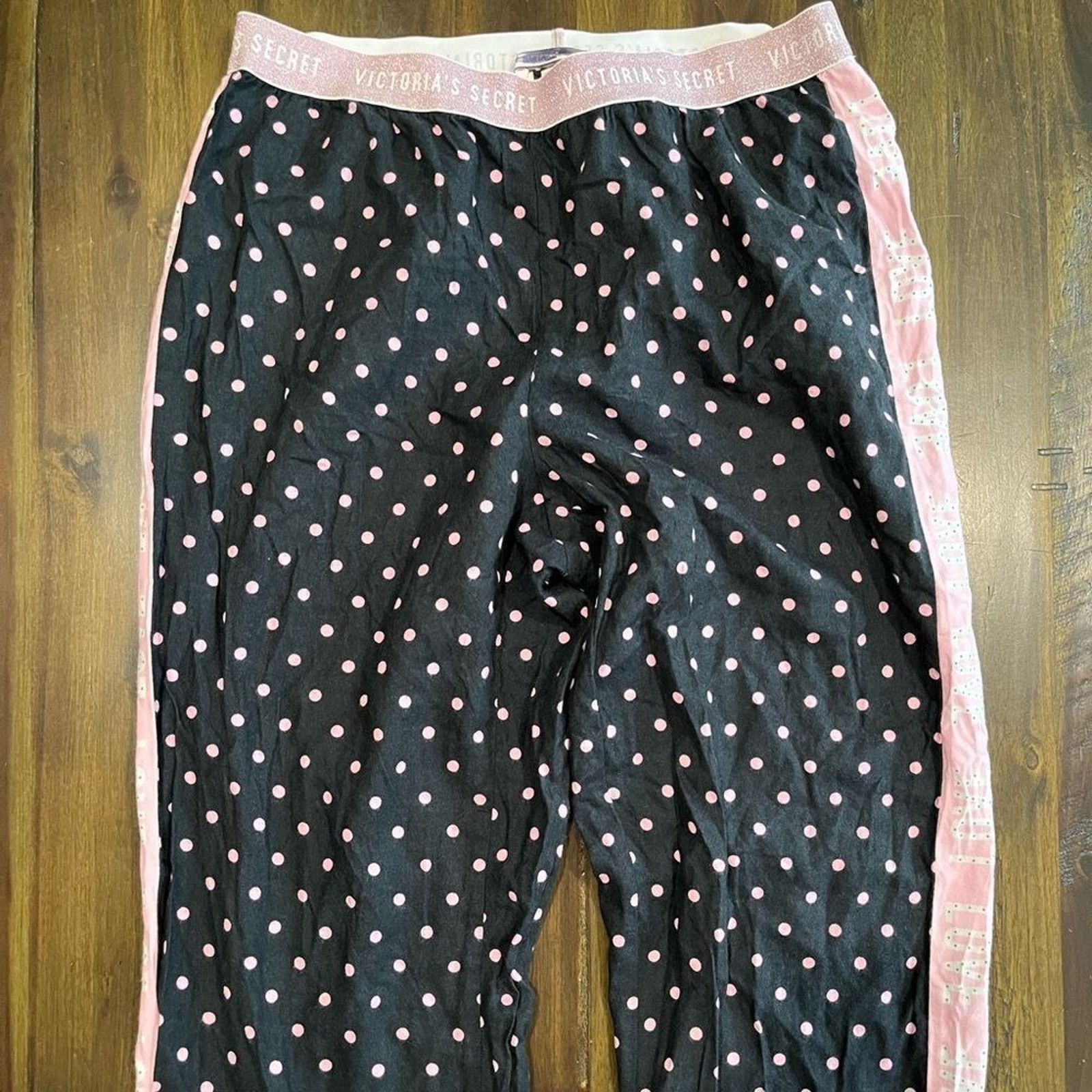 Victoria's Secret Victoria’s Secret Pajama Pant Joggers Polka Dot - Size S Size 26" / US 2 / IT 38 - 3 Thumbnail