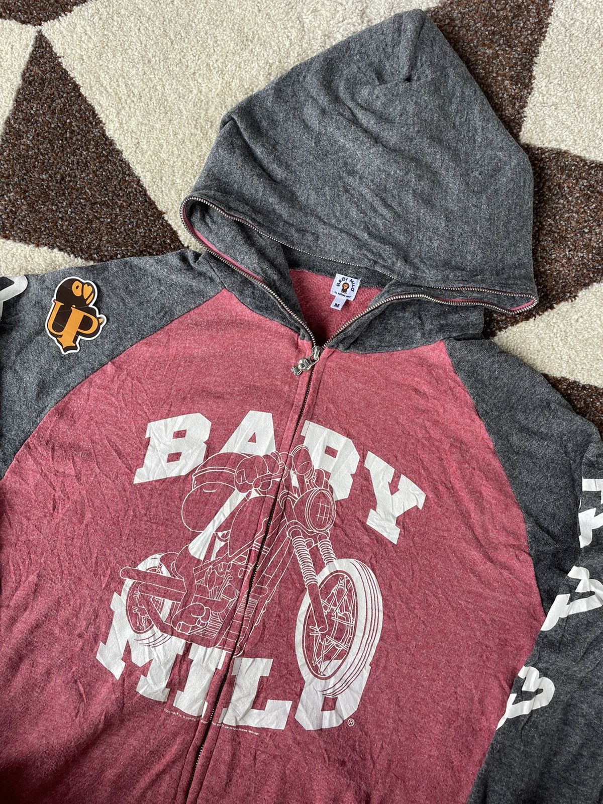Bape OG Bape Baby Milo Fullzip Hoodie Size US M / EU 48-50 / 2 - 5 Thumbnail