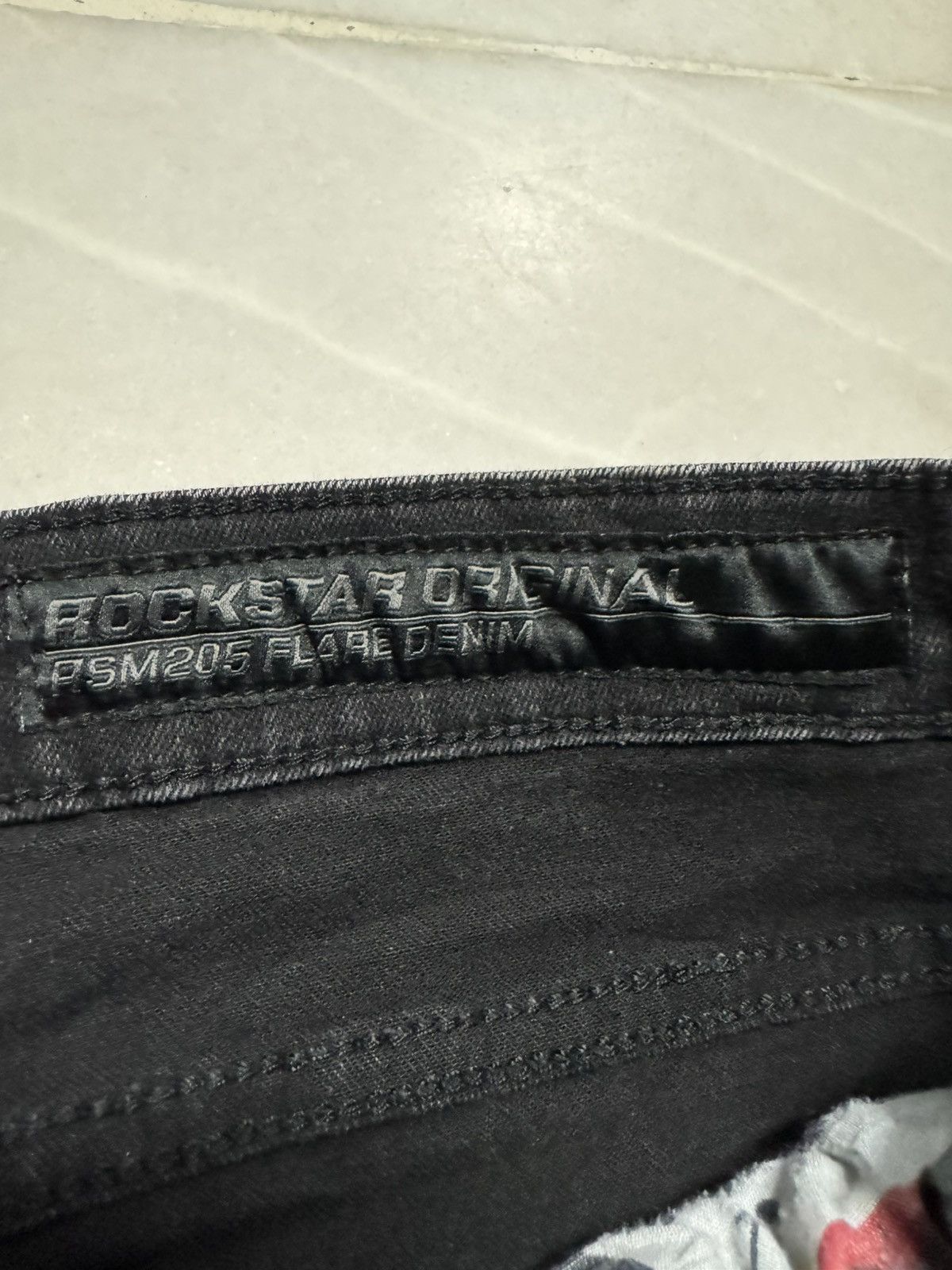 Japanese Brand LE GRANDE BLEU IFSIXWASNINE STYLE BY ROCKSTAR FLARE DENIM Size US 30 / EU 46 - 10 Thumbnail
