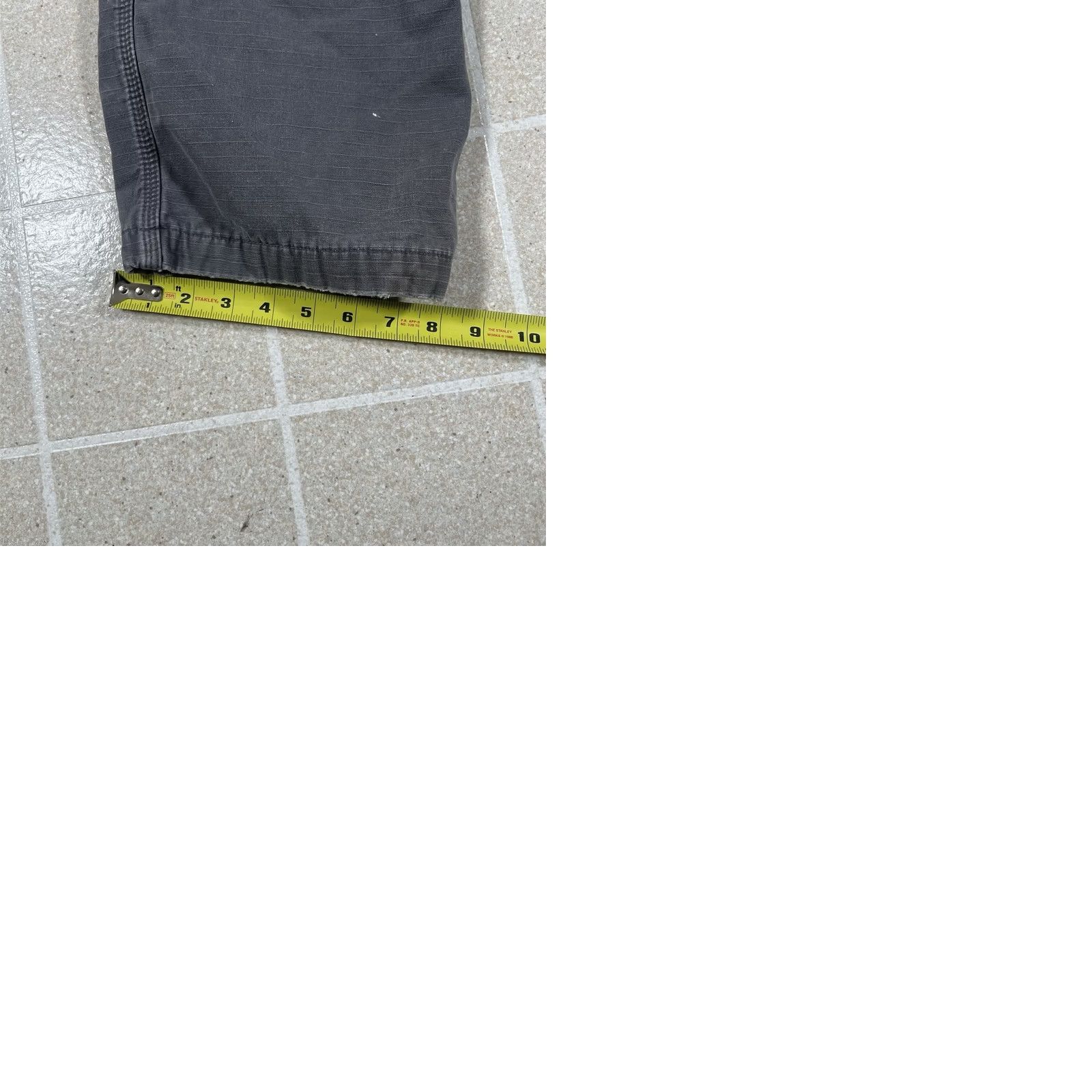Carhartt Carhartt Cargo Pants Men's Gray Relaxed Fit Flannel Lined Work Ripstop 32x30 Size US 32 / EU 48 - 9 Thumbnail
