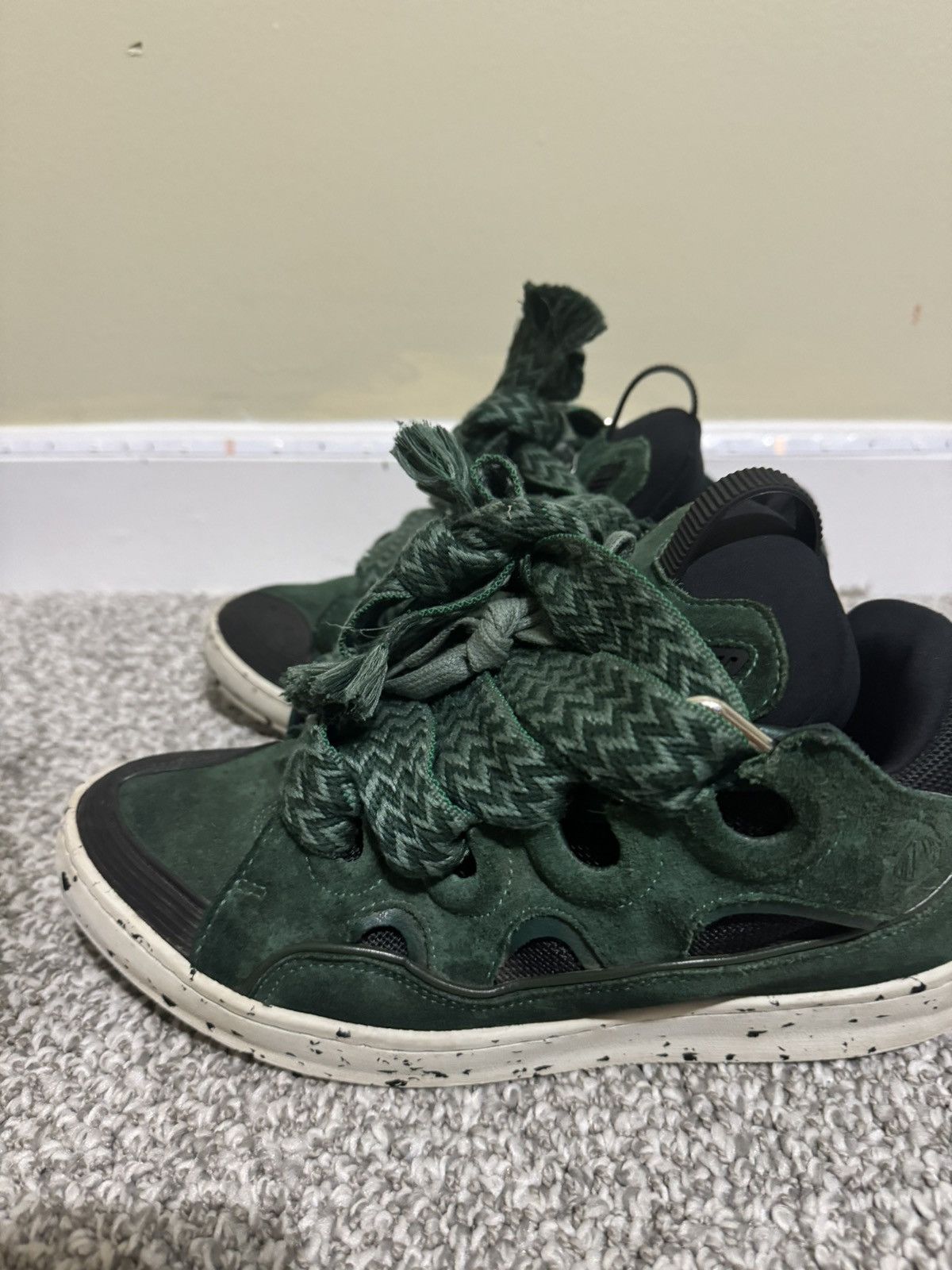 Lanvin Lanvin curb sneakers size 10 very good condition Size US 10 / EU 43 - 3 Thumbnail