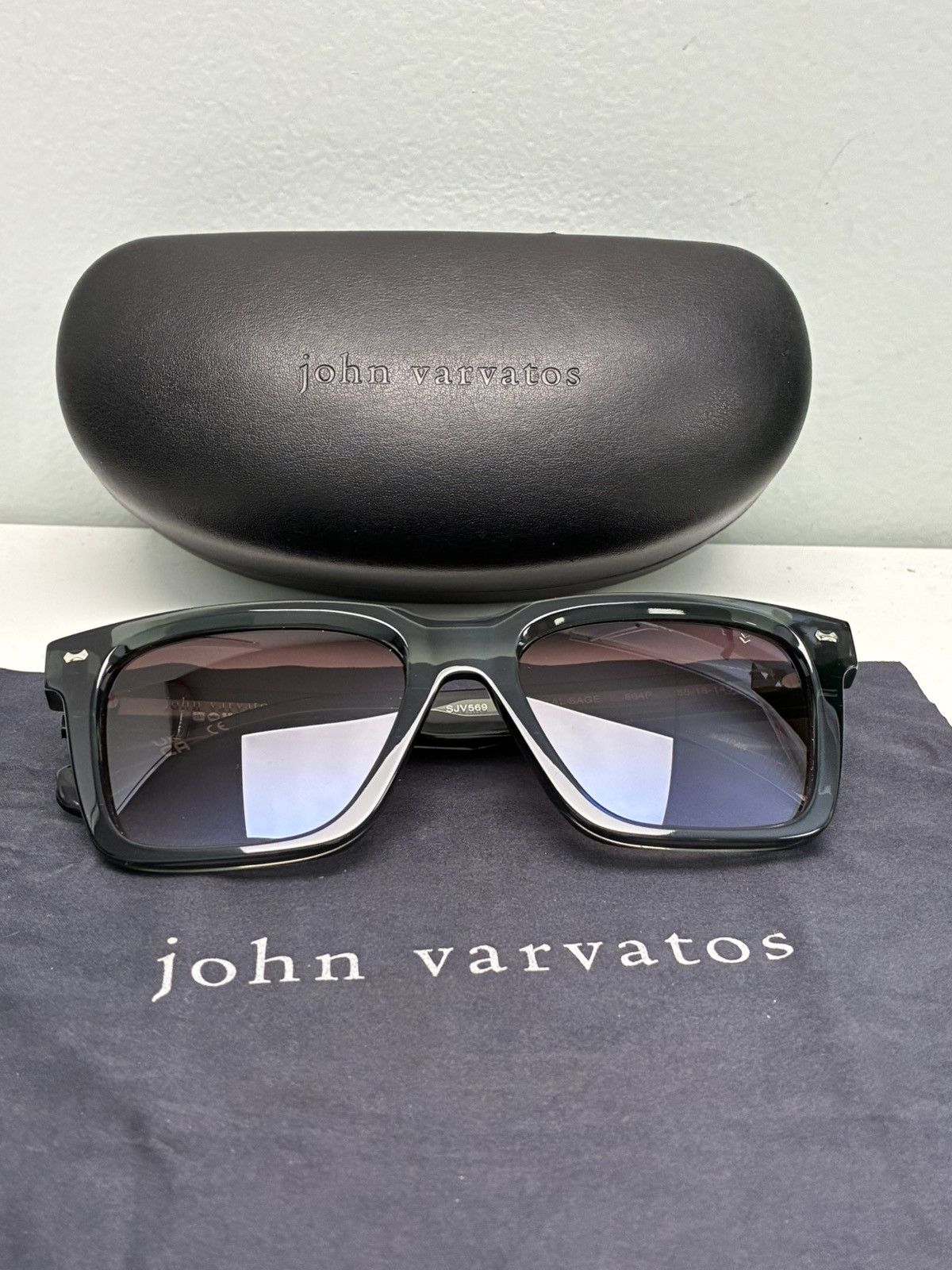 John Varvatos John Varvatos Bronson sunglasses. Size ONE SIZE - 6 Thumbnail