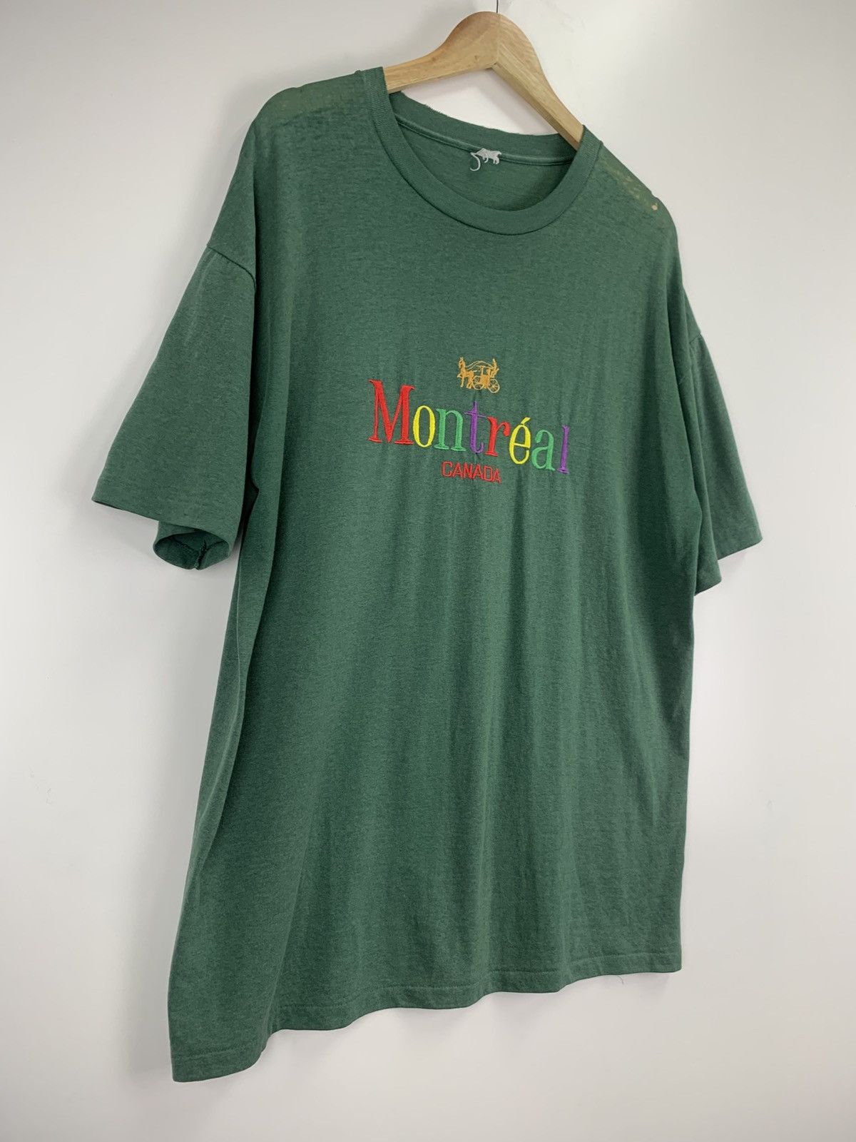 Vintage Vintage 90s Montreal Canada T-Shirt Size US M / EU 48-50 / 2 - 5 Thumbnail