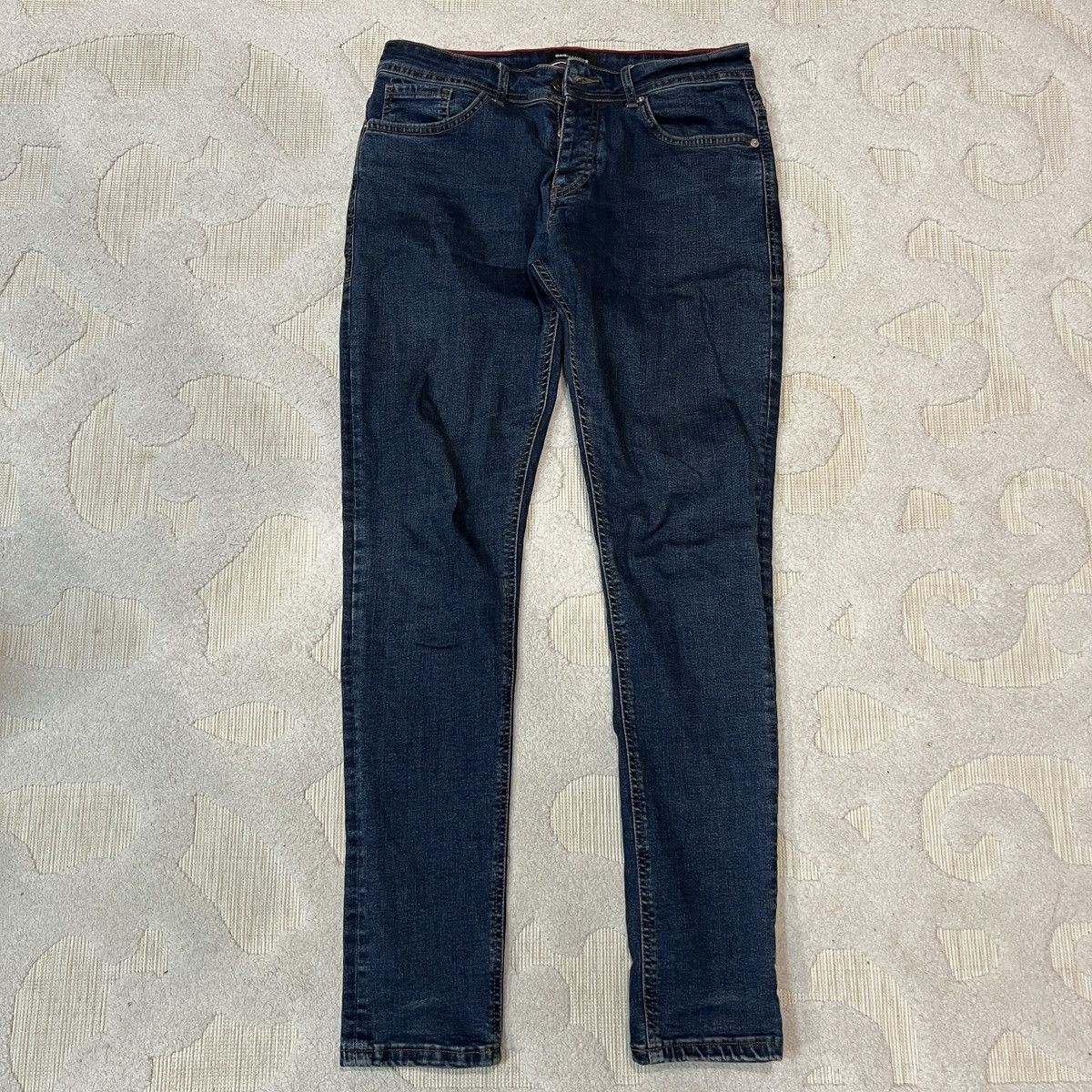 Dsquared2 Dsquared2 Hedi Slimane Style Jeans Italy Skull Navy Denim Size US 32 / EU 48 - 1 Thumbnail