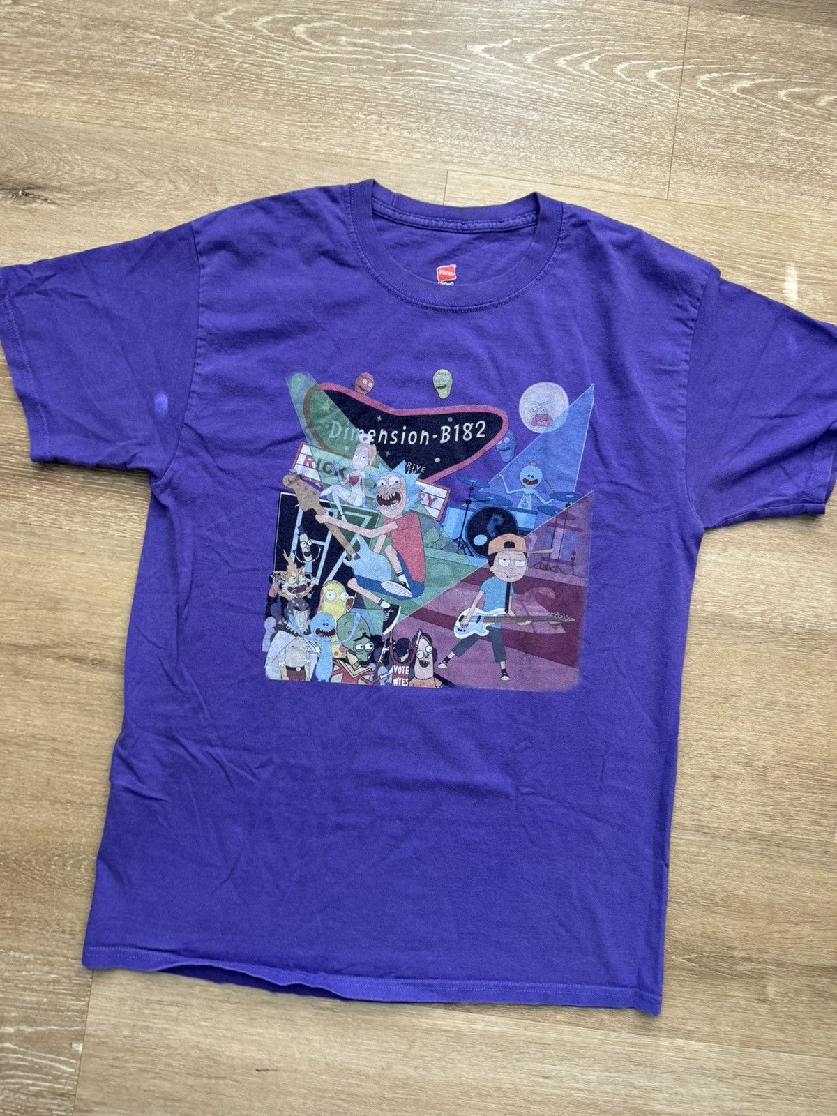 Band Tees × Cartoon Network Rick & Morty “Tom Mark & Travis Show” Y2K Blink-182 Tee Size US M / EU 48-50 / 2 - 2 Thumbnail