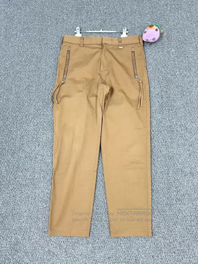 Fendi Fendi Khaki Logo Leisure Work Pants Size US 34 / EU 50 - 1 Thumbnail