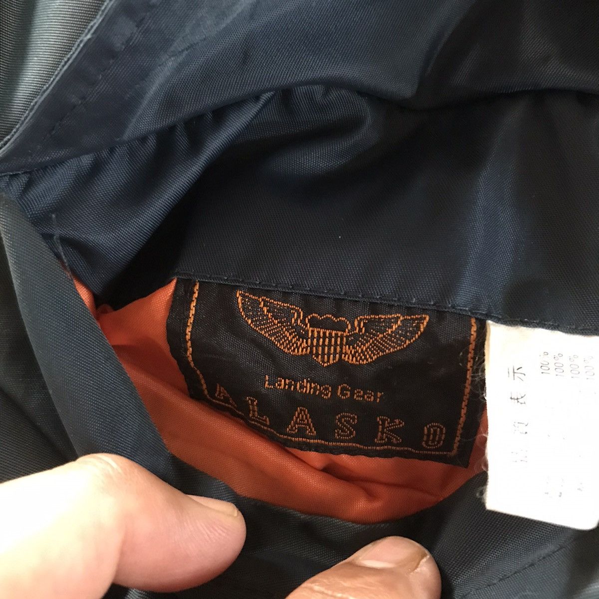 Japanese Brand × Vintage Vintage Alasko MA1 Bomber Flight Jacket Sun Faded Size US L / EU 52-54 / 3 - 6 Thumbnail