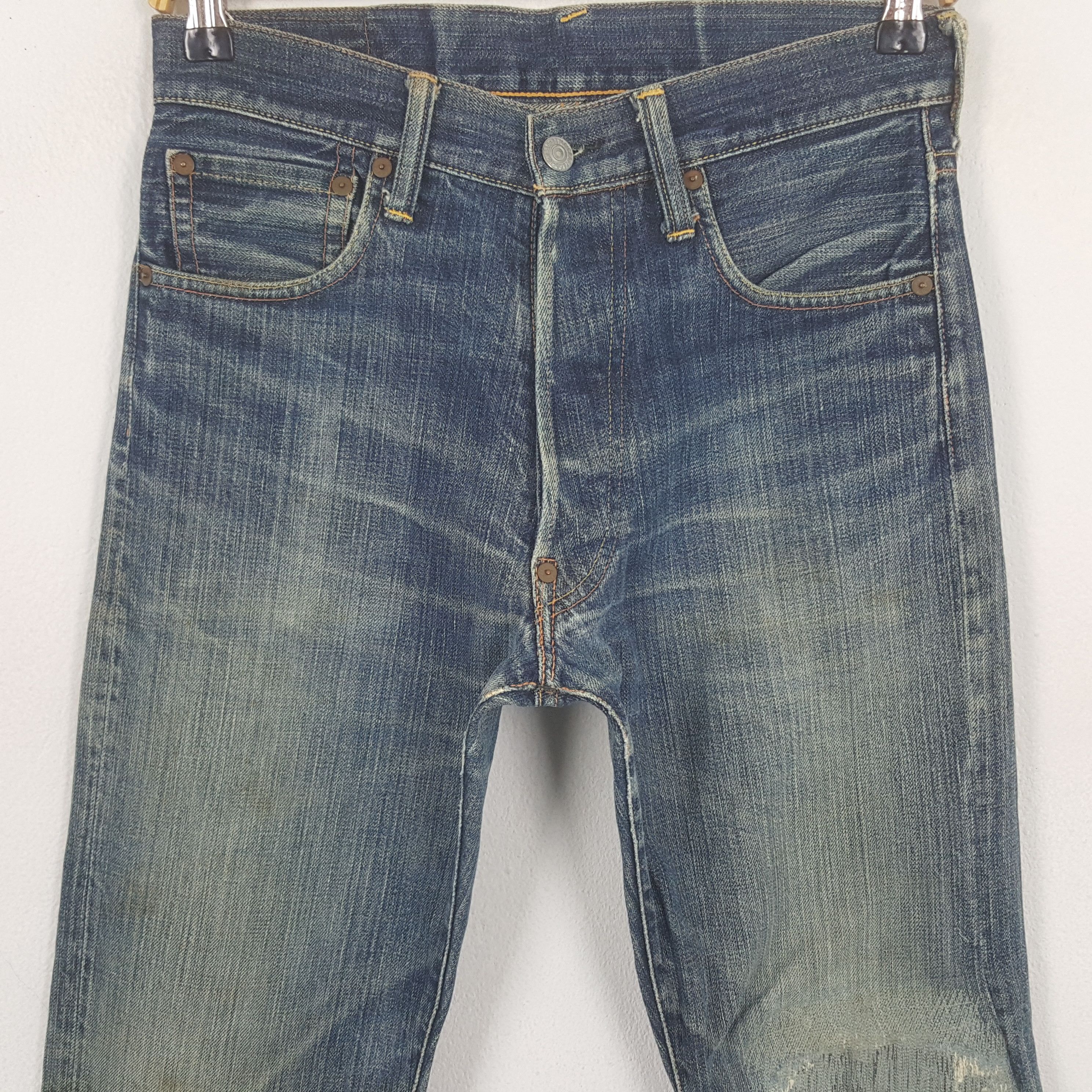 Evisu Vintage Evisu Japanese Brand Daicock Custom Denim Jeans RR14 Size US 29 - 5 Thumbnail