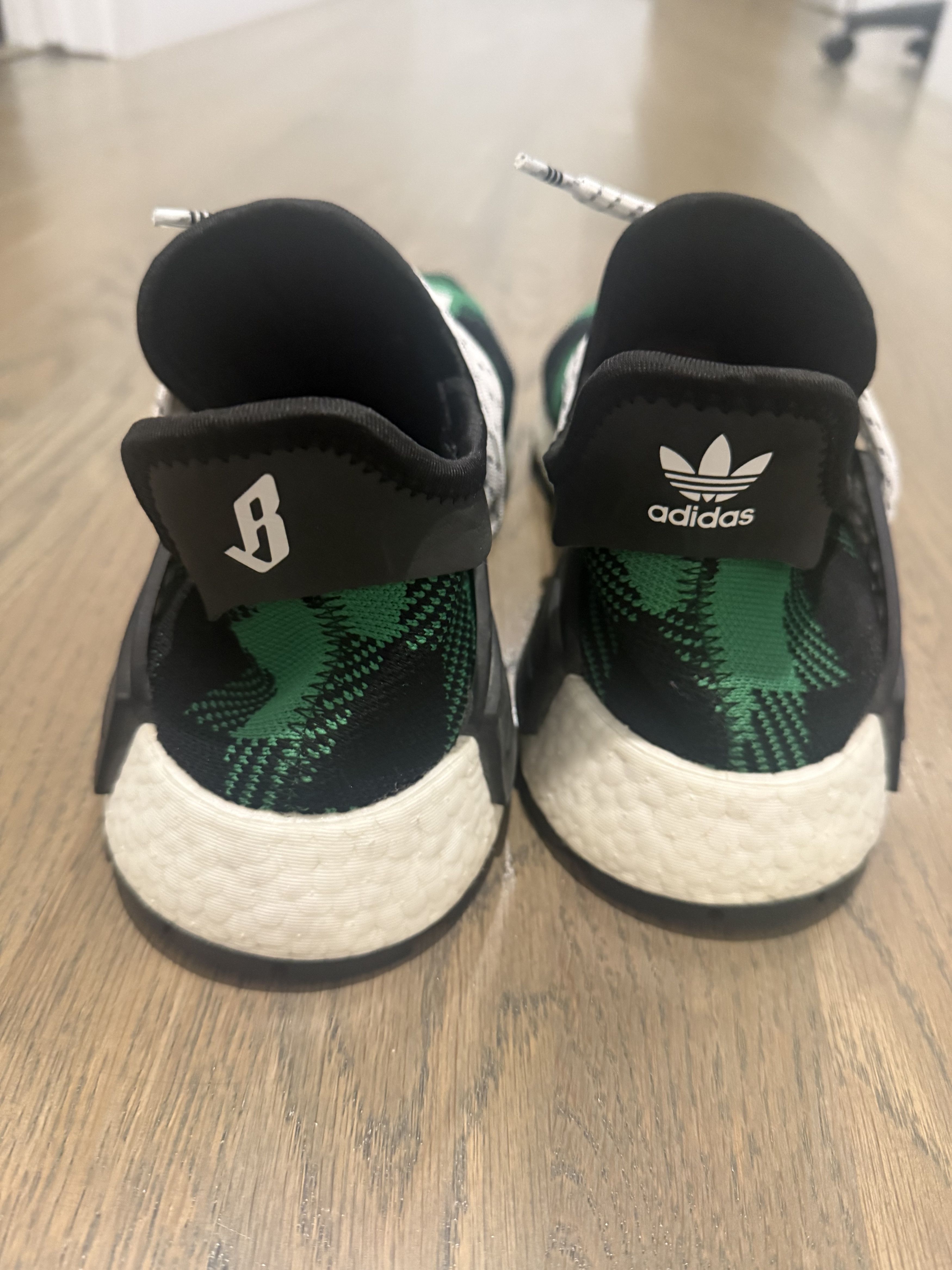 Adidas × Billionaire Boys Club × Humanrace Adidas NMD Humanrace Pharrell x BBC Green Plaid Size US 10 / EU 43 - 4 Thumbnail