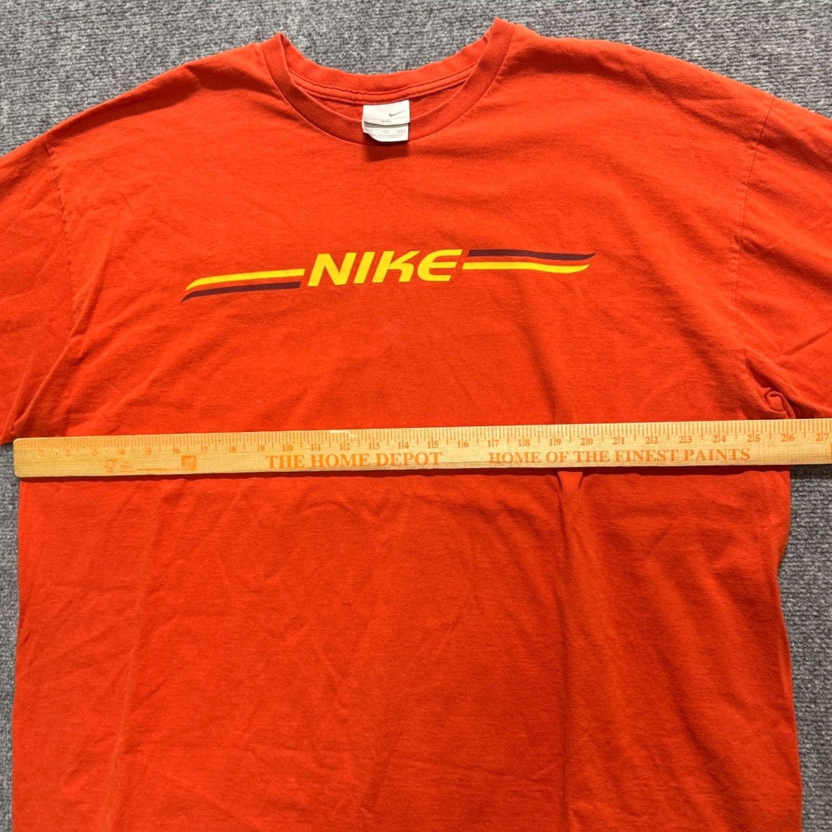 Nike VINTAGE Nike Long Sleeve Shirt Men 2XLT Red Cotton Blend Sliver Tag 2000s Activewear Nike Shirt Mens 2XLT Size US XXL / EU 58 / 5 - 5 Thumbnail