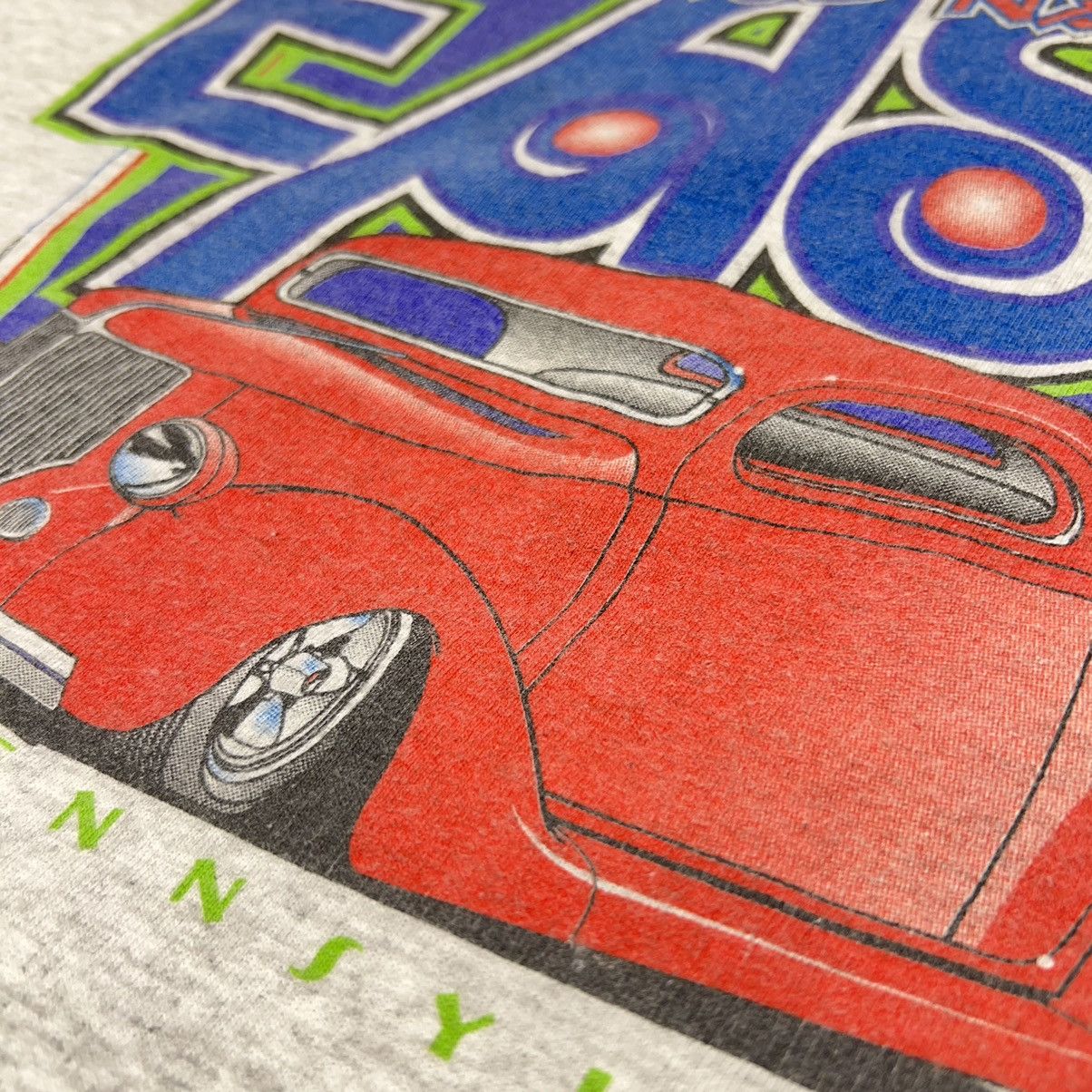 Vintage Street Rod Tee Shirt Grey Car Classic NSRA Auto Graphic 2000 Size US XL / EU 56 / 4 - 4 Thumbnail